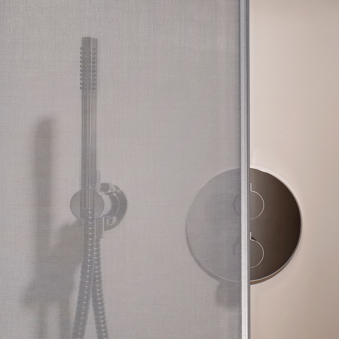 X1000 GT Paroi latérale en pose libre en verre feuilleté à texture intégrée