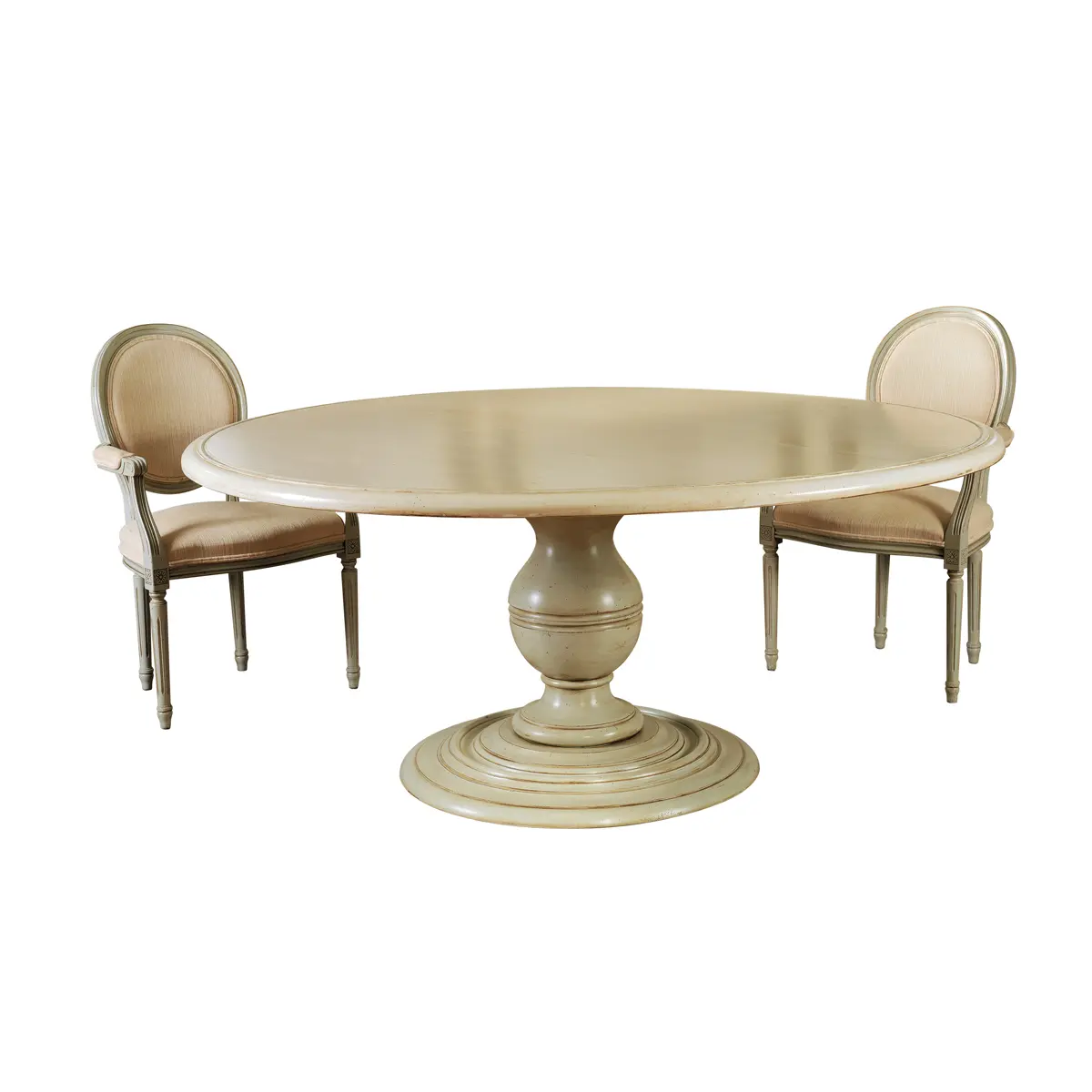 Marioni - Tudor | Round Extendable Dining Table