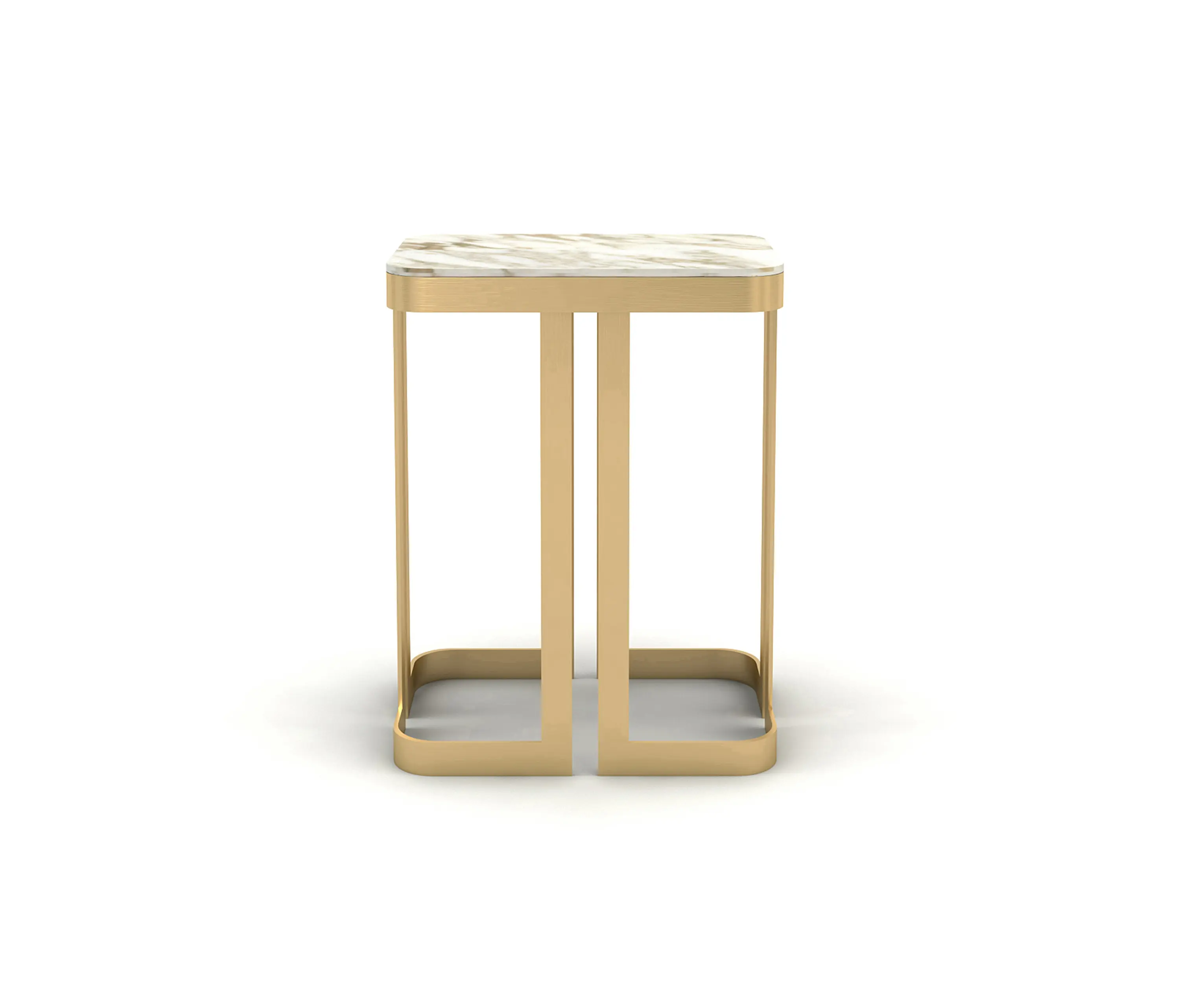 Marioni - Clark | Side Table With Marble Top