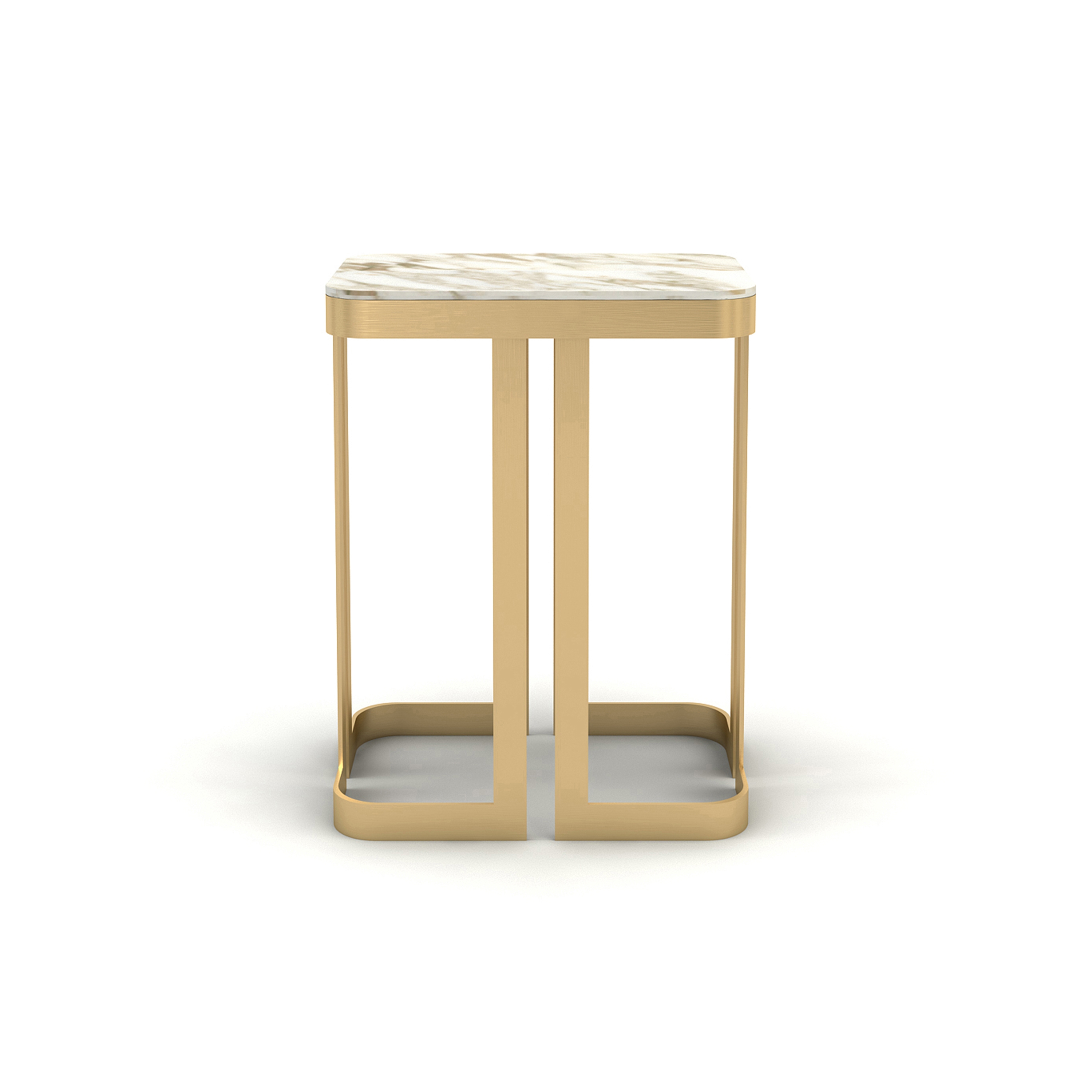 Clark | Side Table With Marble Top