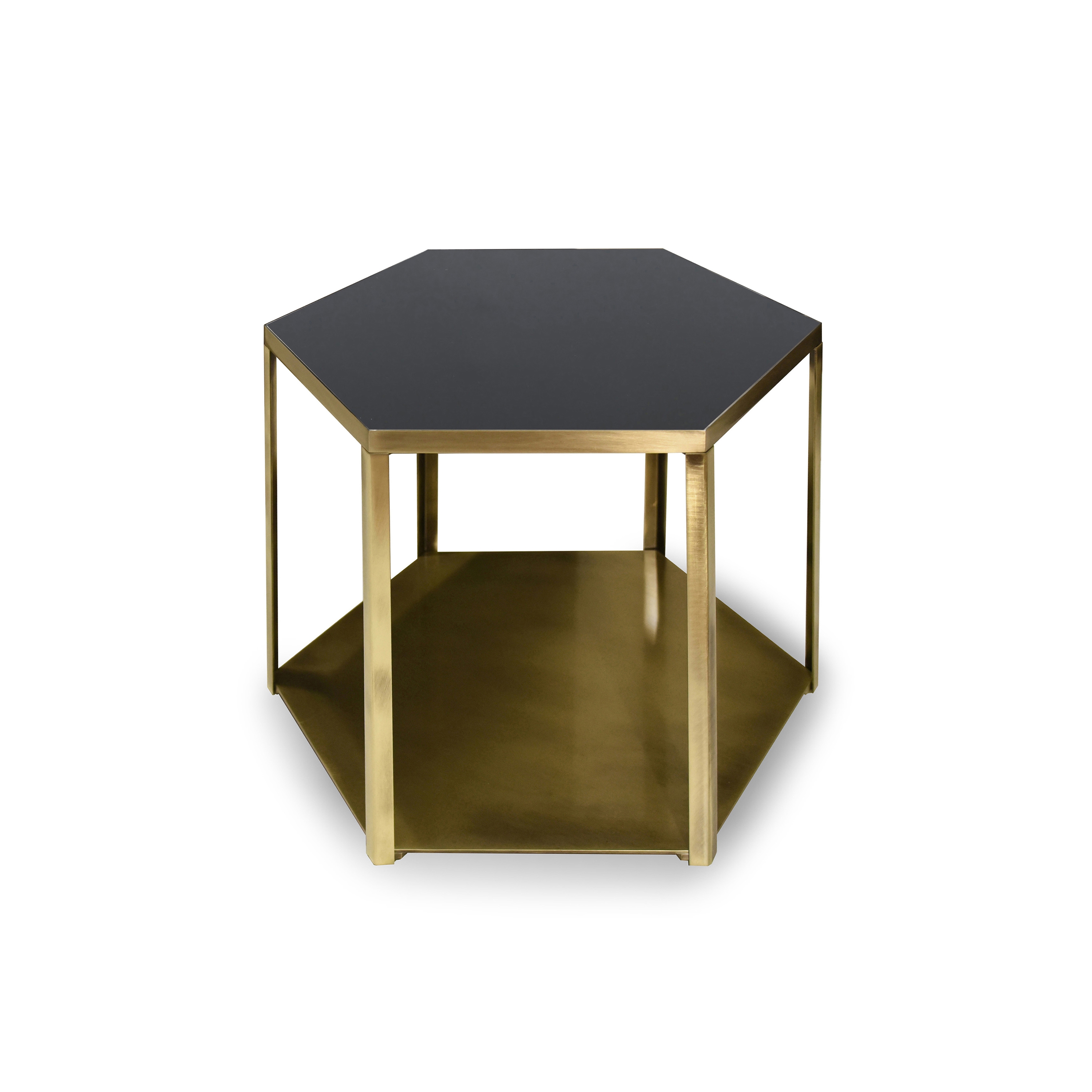 Display product Mel | Side Table With Glass Top from manufacturer Marioni