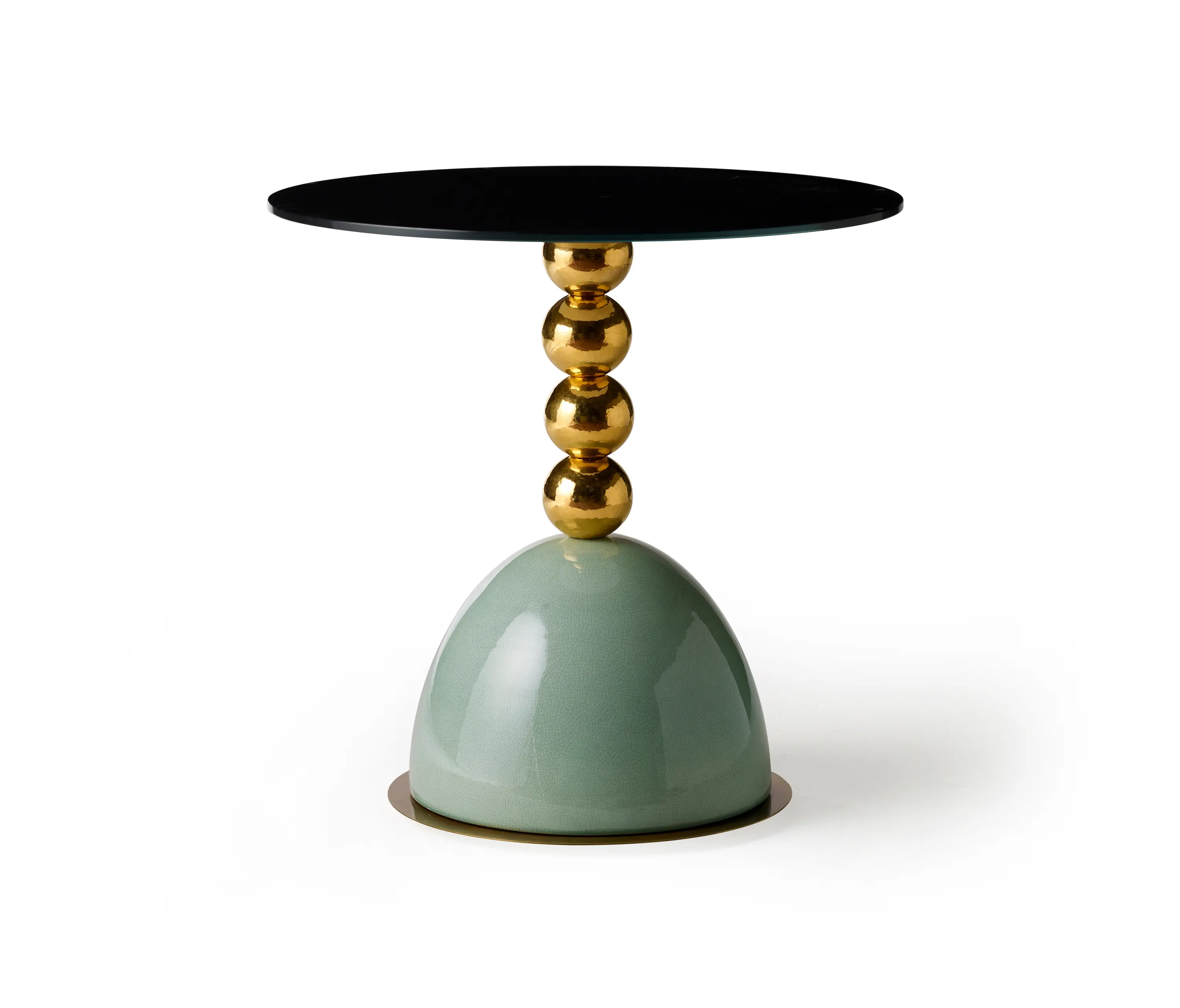 Marioni - Pins | Round Side Table With Spheres