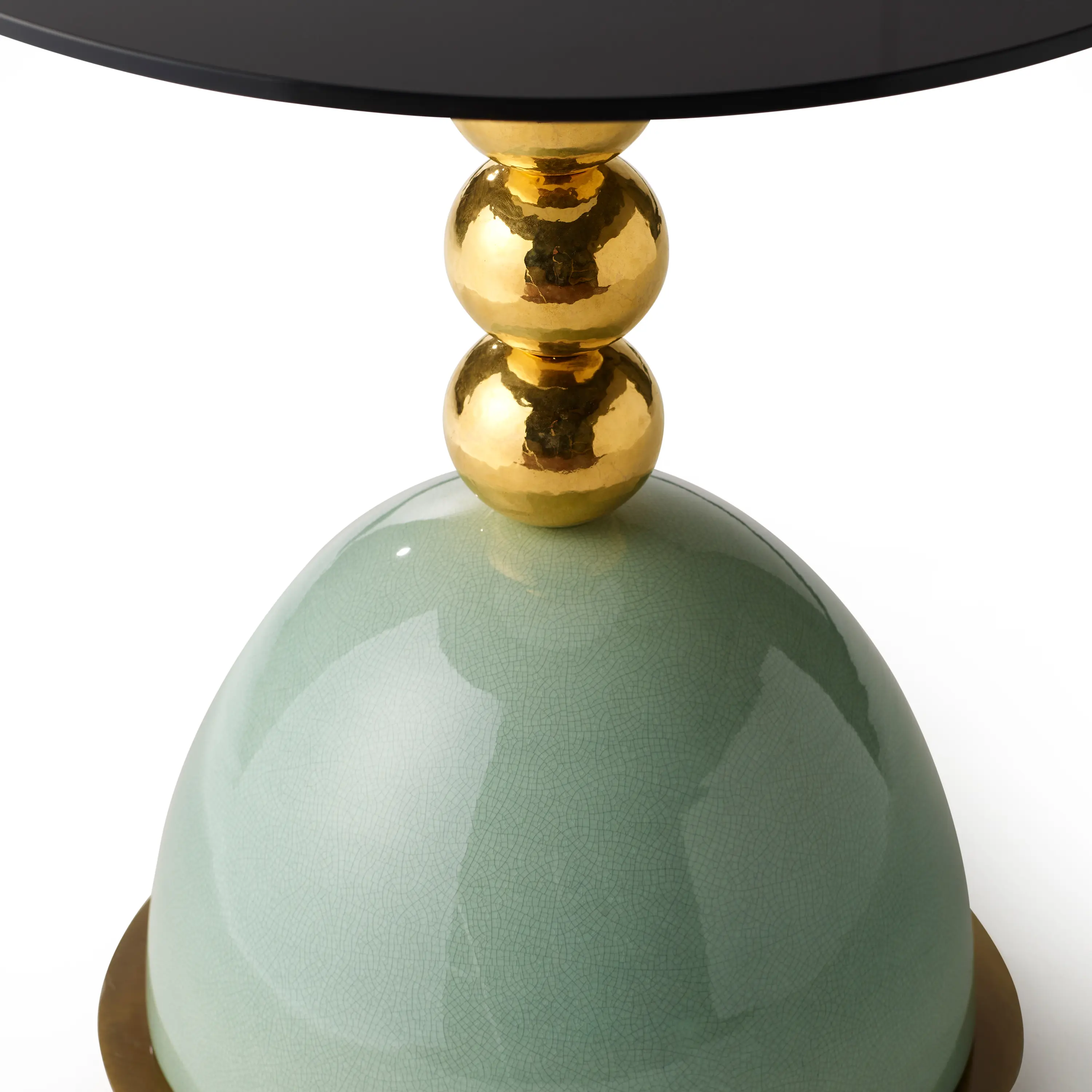Marioni - Pins | Round Side Table With Spheres