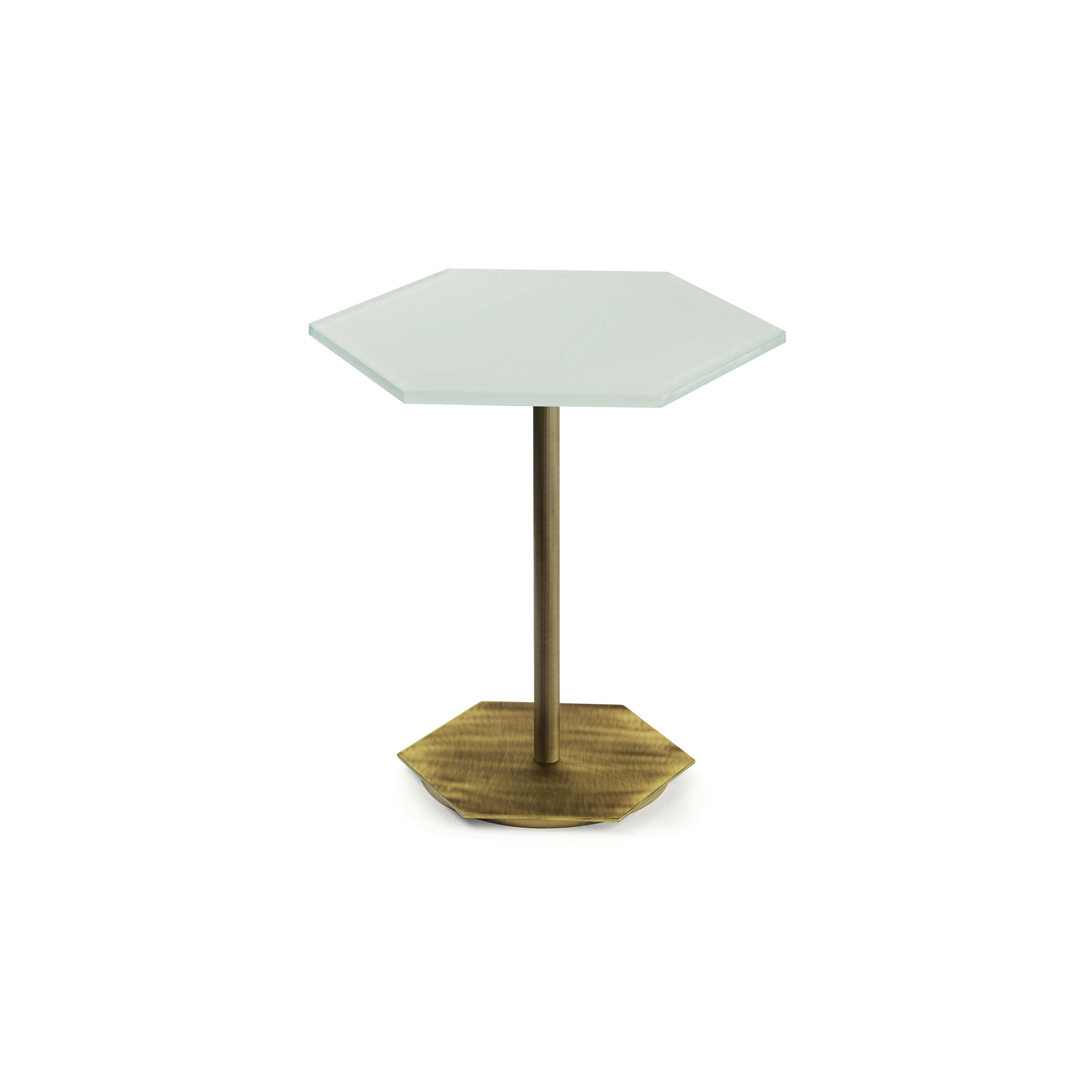 Display product Ted | Side Table With Glass Top from manufacturer Marioni