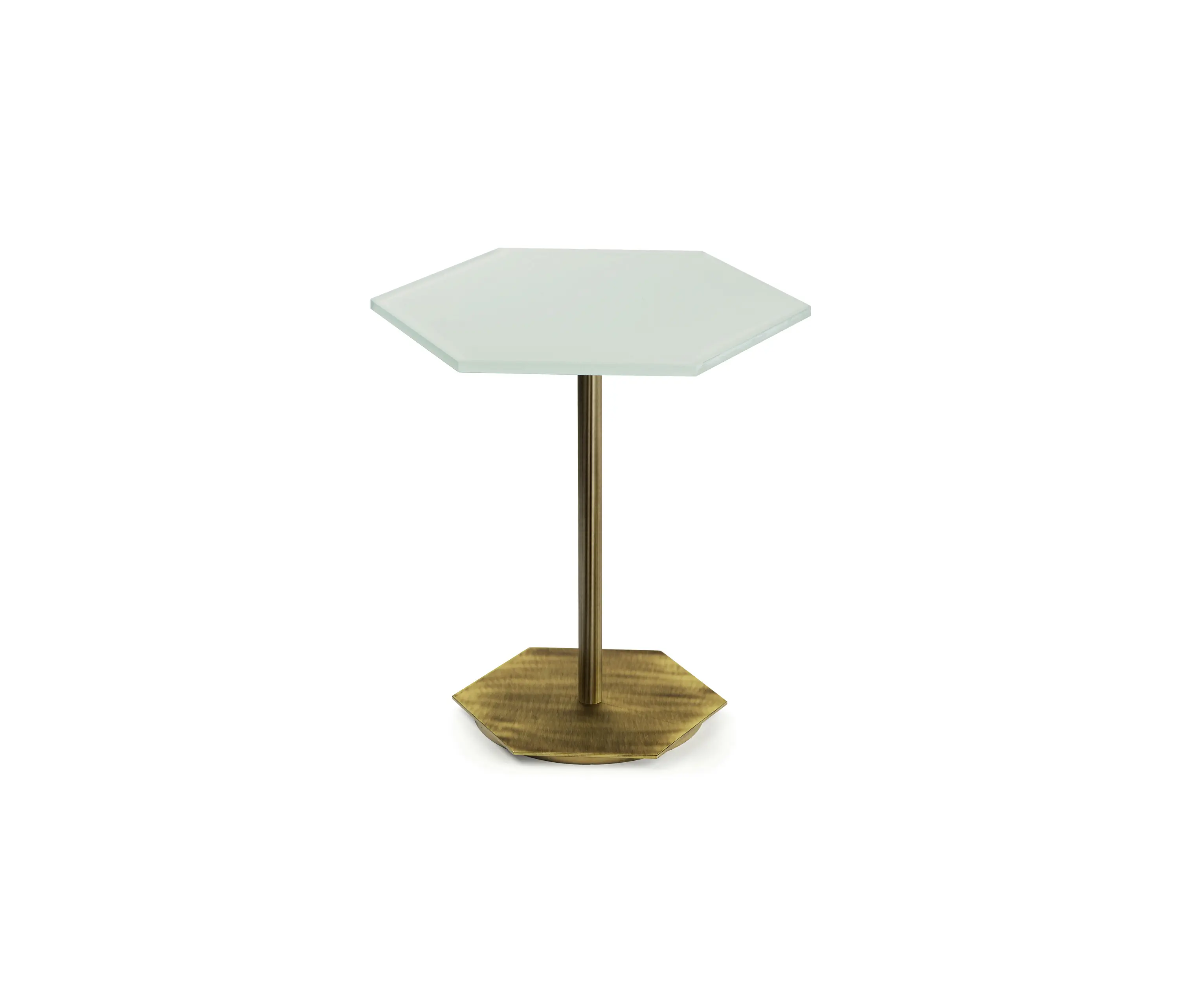 Marioni - Ted | Side Table With Glass Top