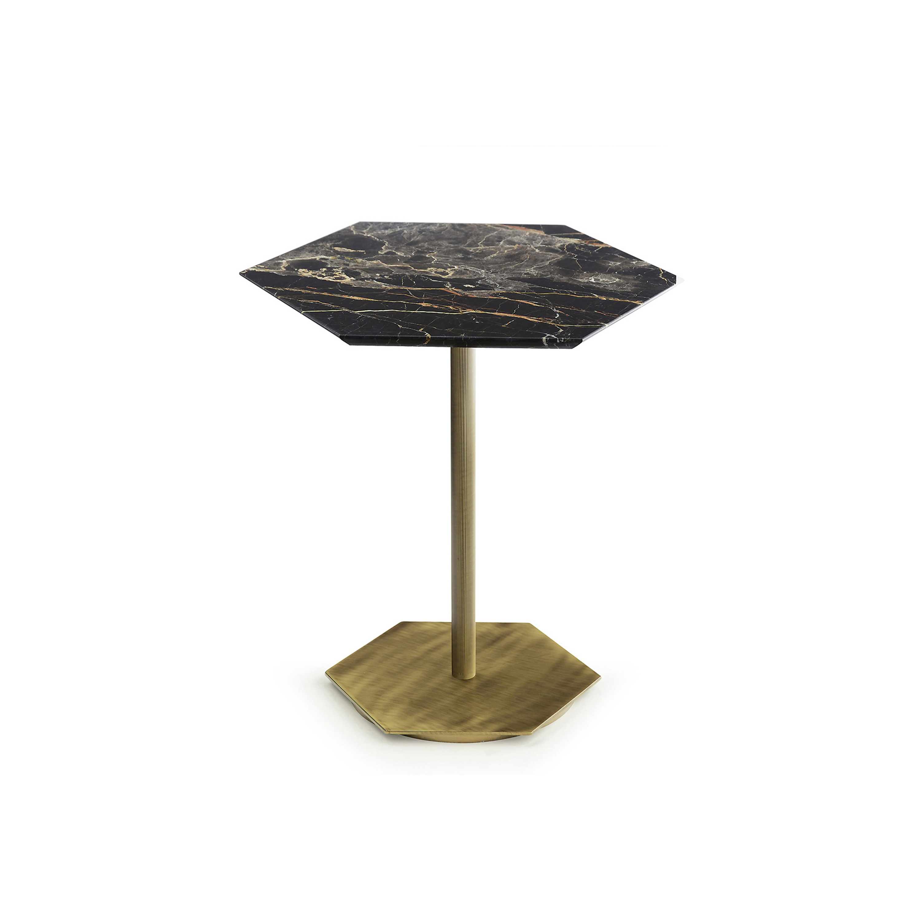 Ted | Side Table With Marble Top