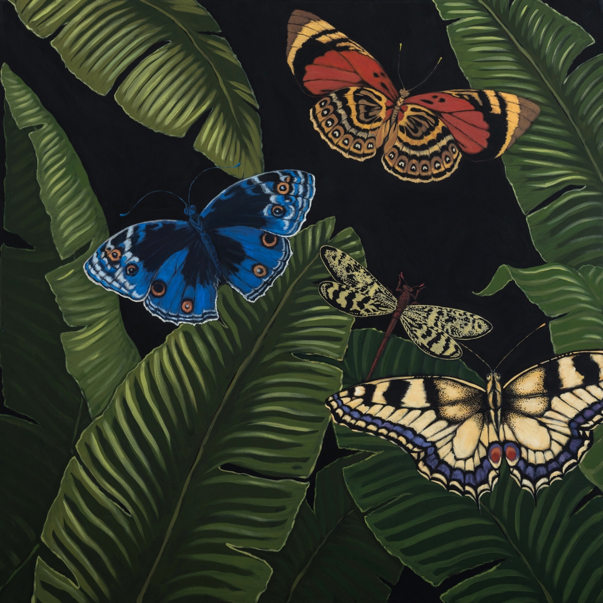 Afficher le produit Díptico mariposas I du fabricant NOVOCUADRO ART COMPANY