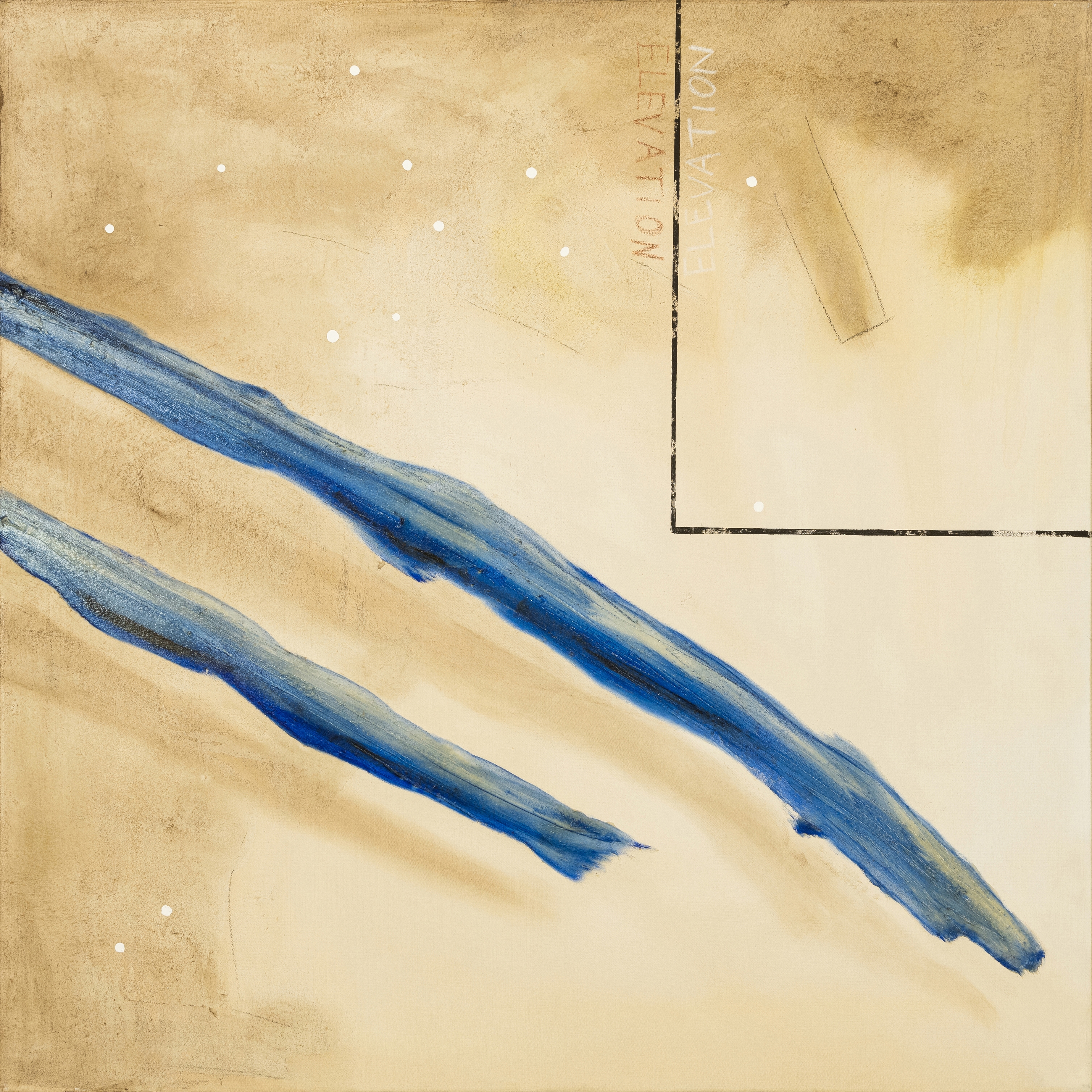 Display product Elevation in blue II from manufacturer NOVOCUADRO ART COMPANY