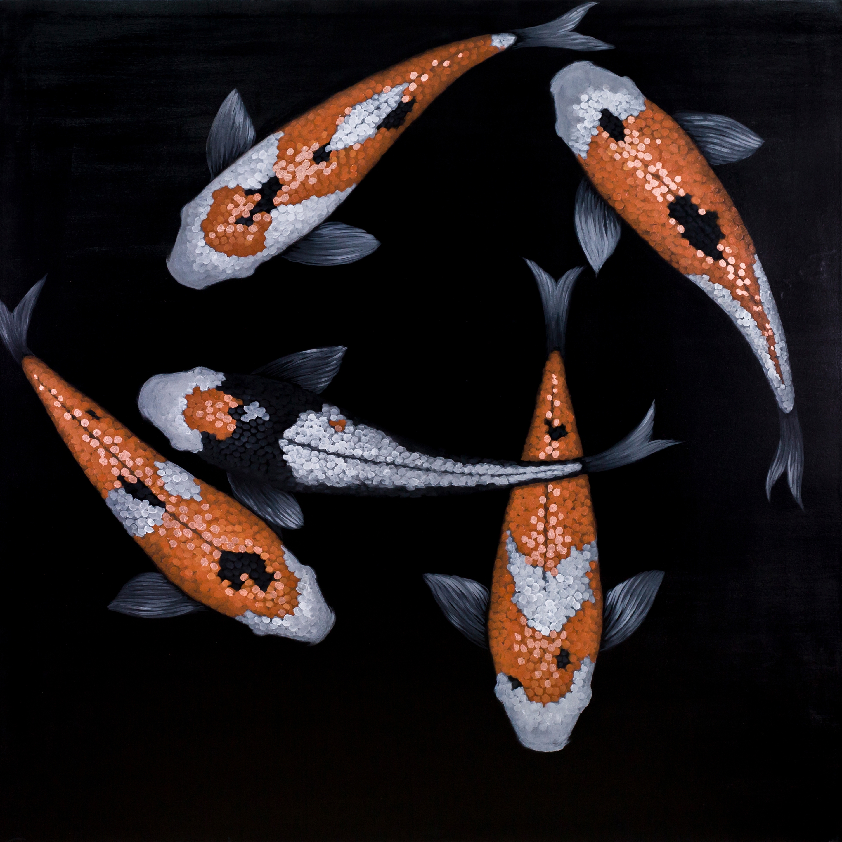 Display product KOI II from manufacturer NOVOCUADRO ART COMPANY