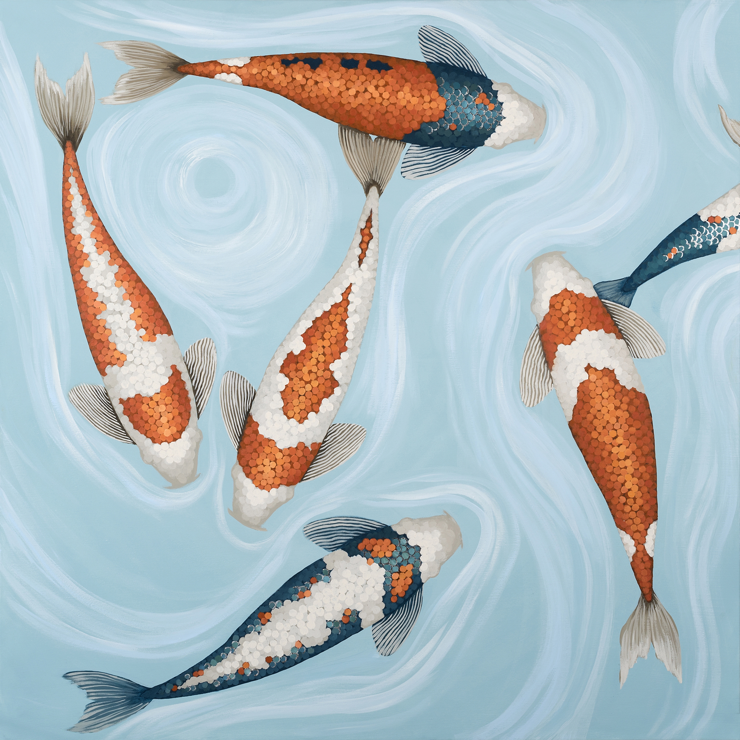 Display product Koi Pacific I from manufacturer NOVOCUADRO ART COMPANY