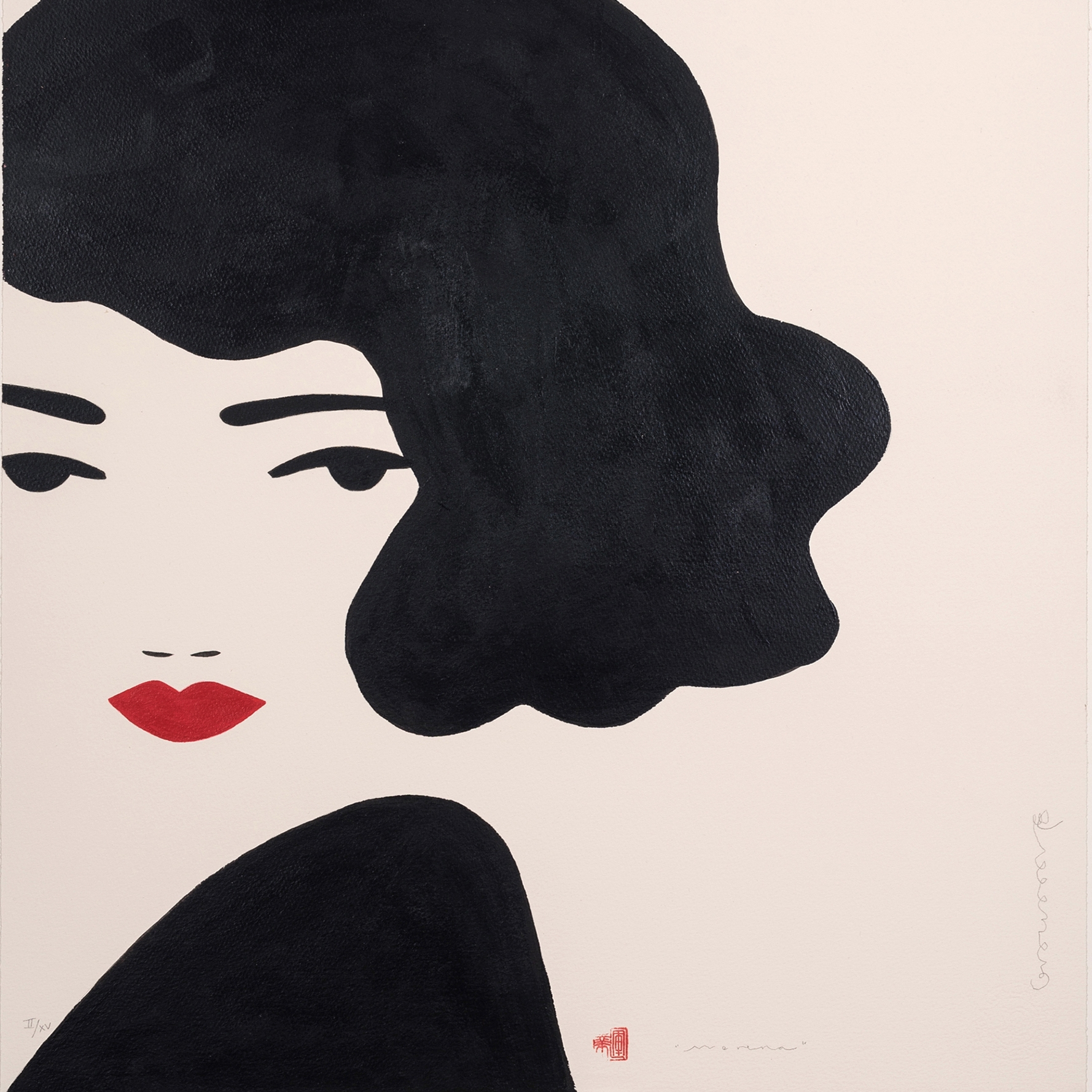 Afficher le produit Morena mirando du fabricant NOVOCUADRO ART COMPANY