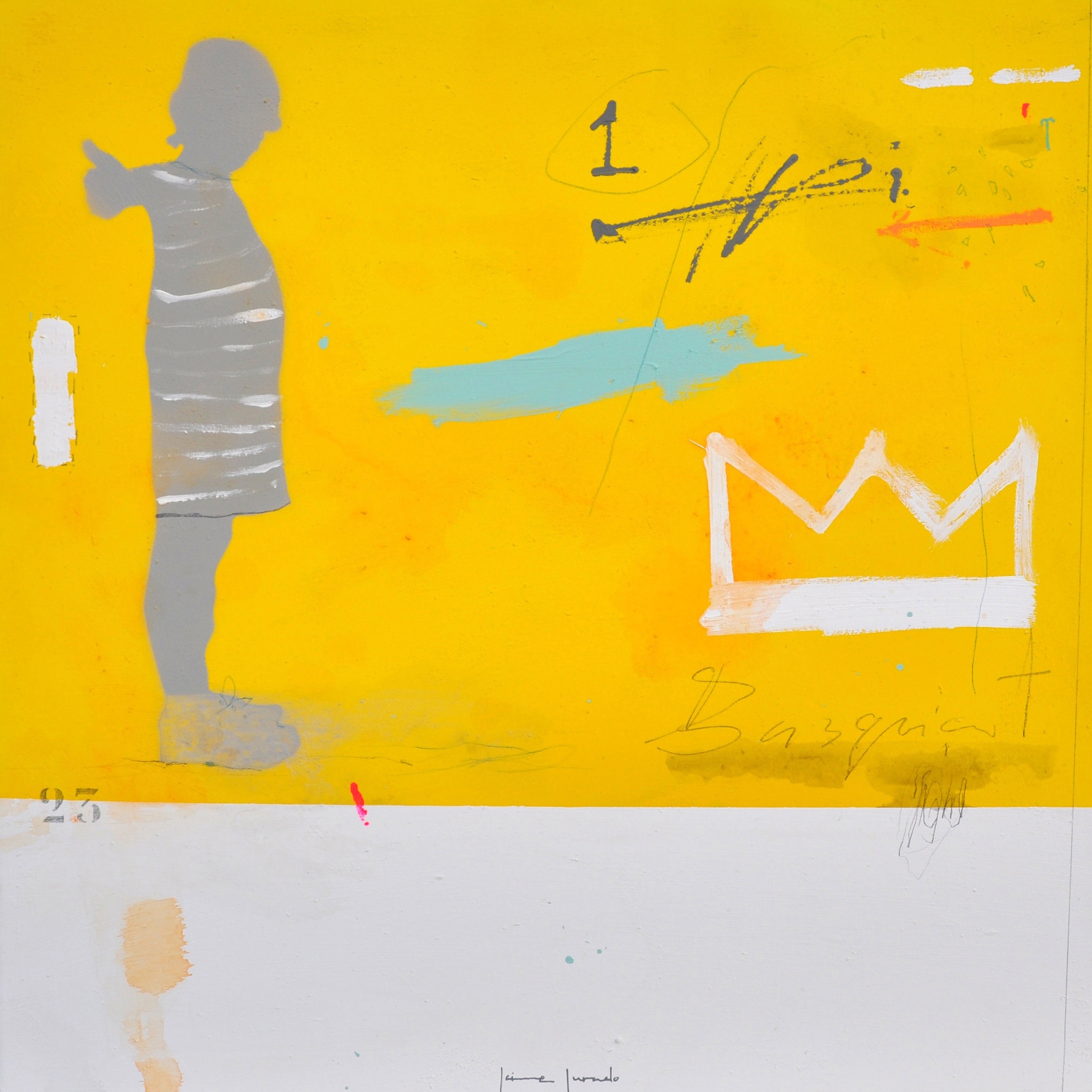Vertoon produk Niña amarillo van vervaardiger NOVOCUADRO ART COMPANY