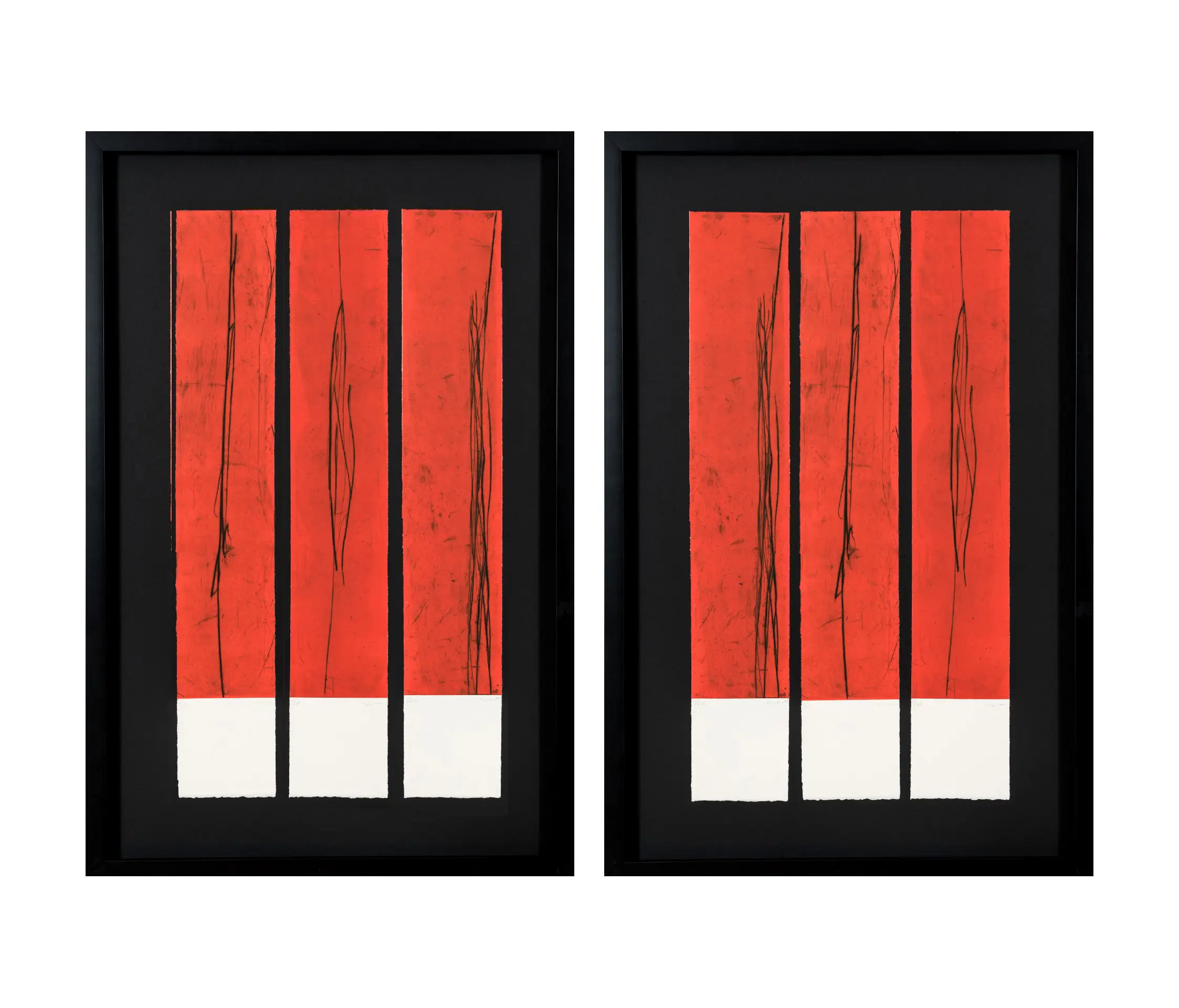 NOVOCUADRO ART COMPANY - Rojo Sangre V ( I )