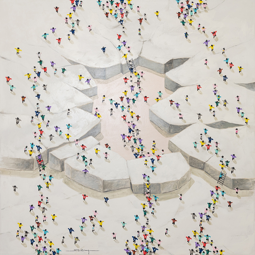 Mostra il prodotto Saltando Adoquines del produttore NOVOCUADRO ART COMPANY
