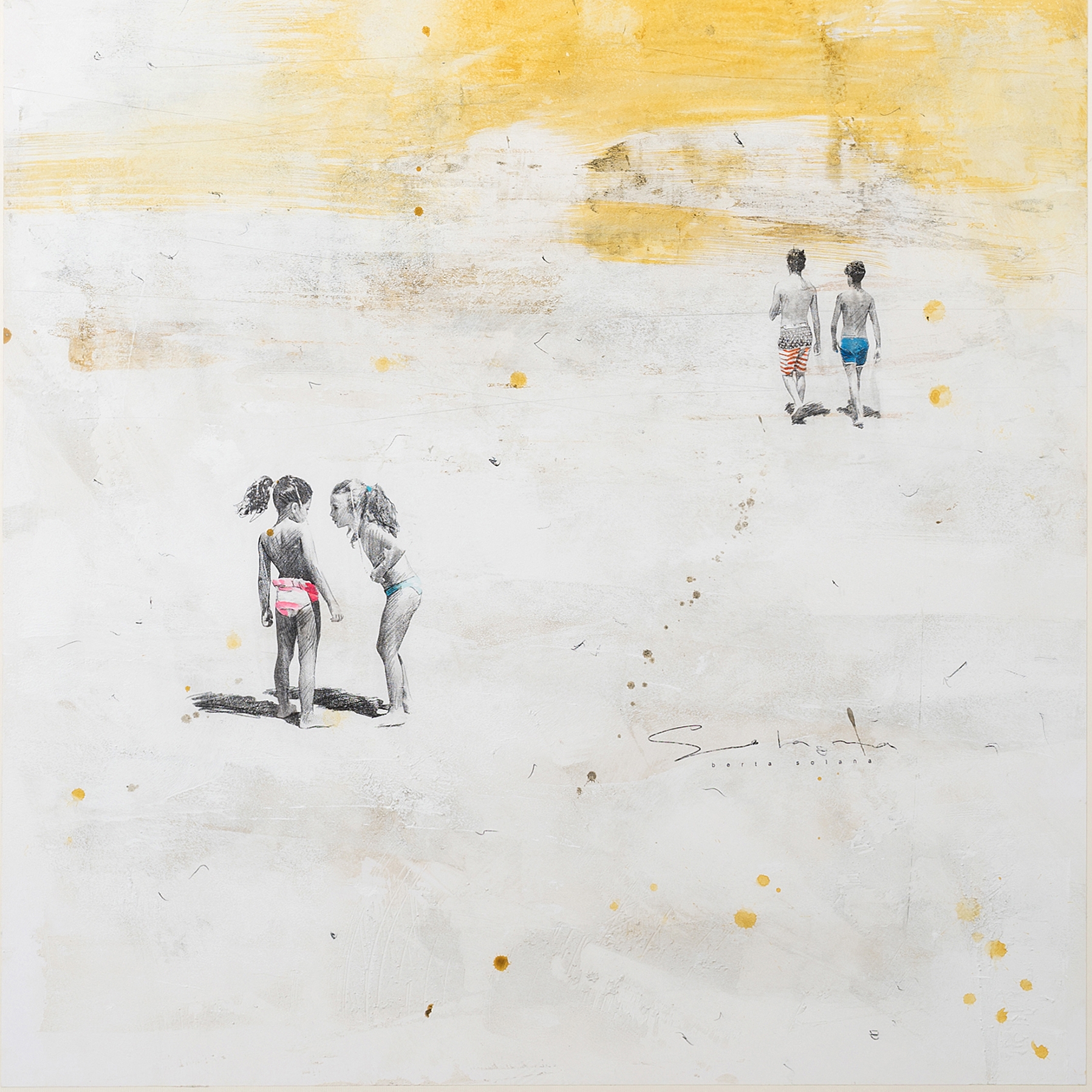 Mostra il prodotto Yellow Summer I del produttore NOVOCUADRO ART COMPANY