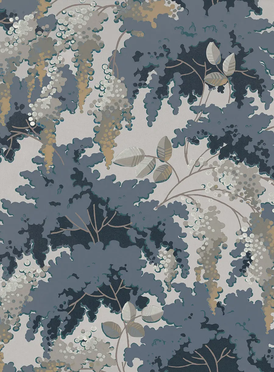 ISIDORE LEROY - Frondaisons Bleu