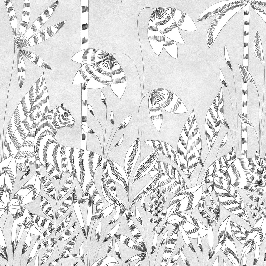 Display product Paradis des Tigres Grisaille from manufacturer ISIDORE LEROY