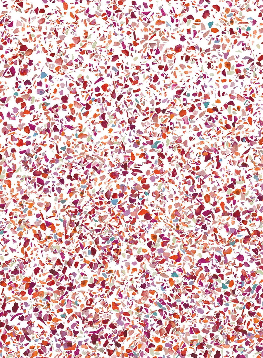 ISIDORE LEROY - Terrazzo Rouge