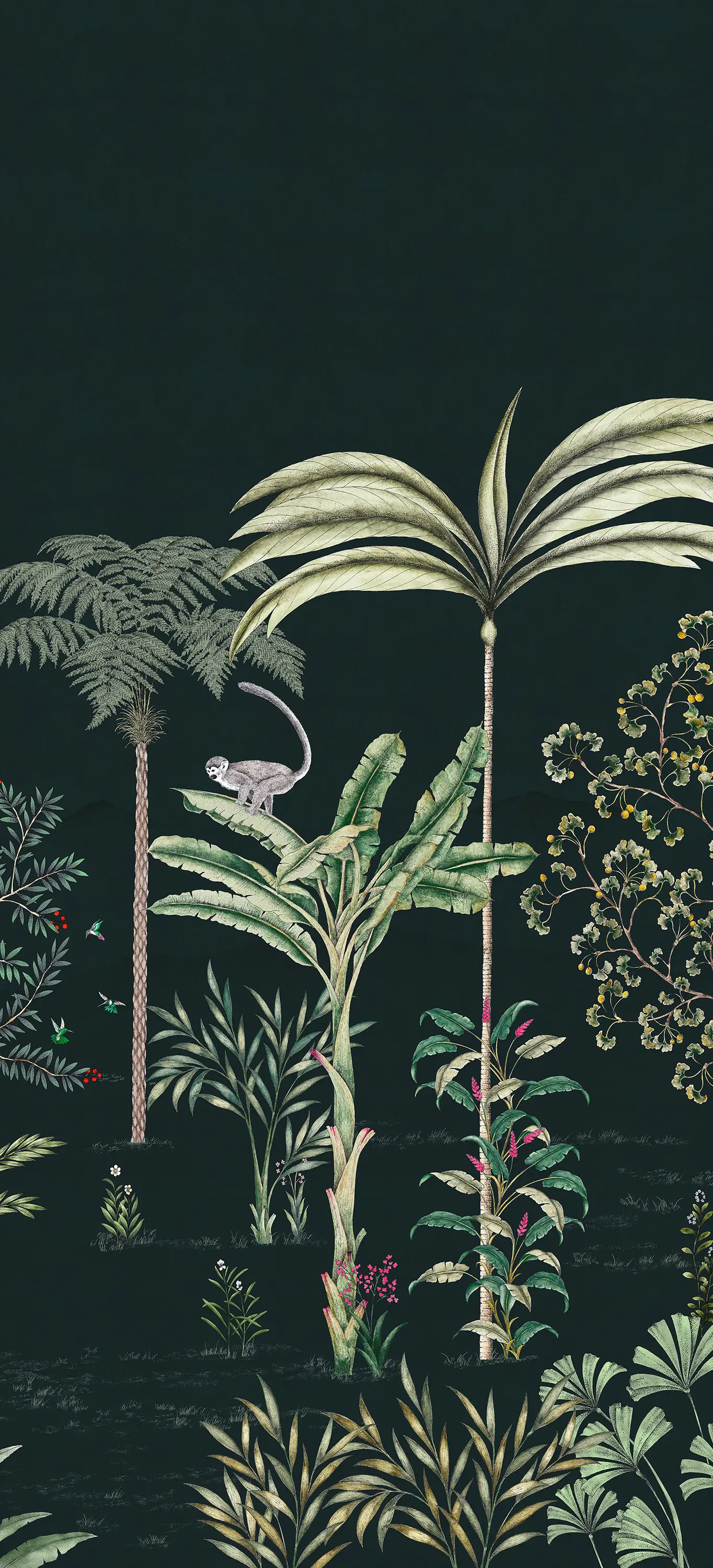 ISIDORE LEROY - Jardin des Oiseaux Nuit
