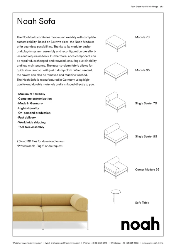 Imagen de vista previa del archivo Sofa Factsheet