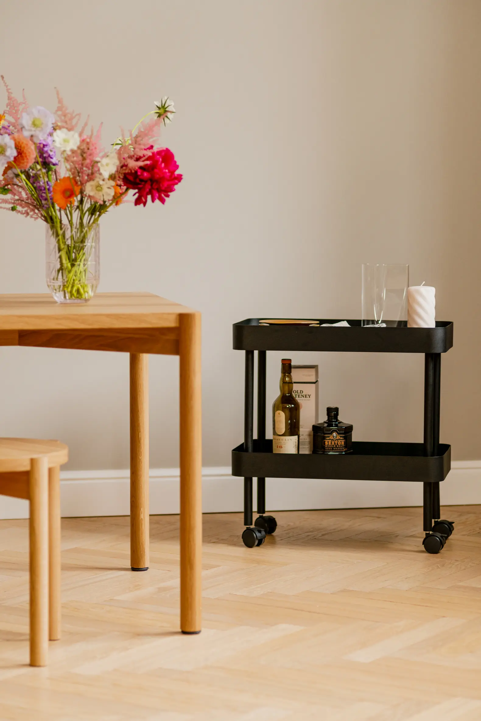 noo.ma - Nolle Console 3-tier | Vulcano Black