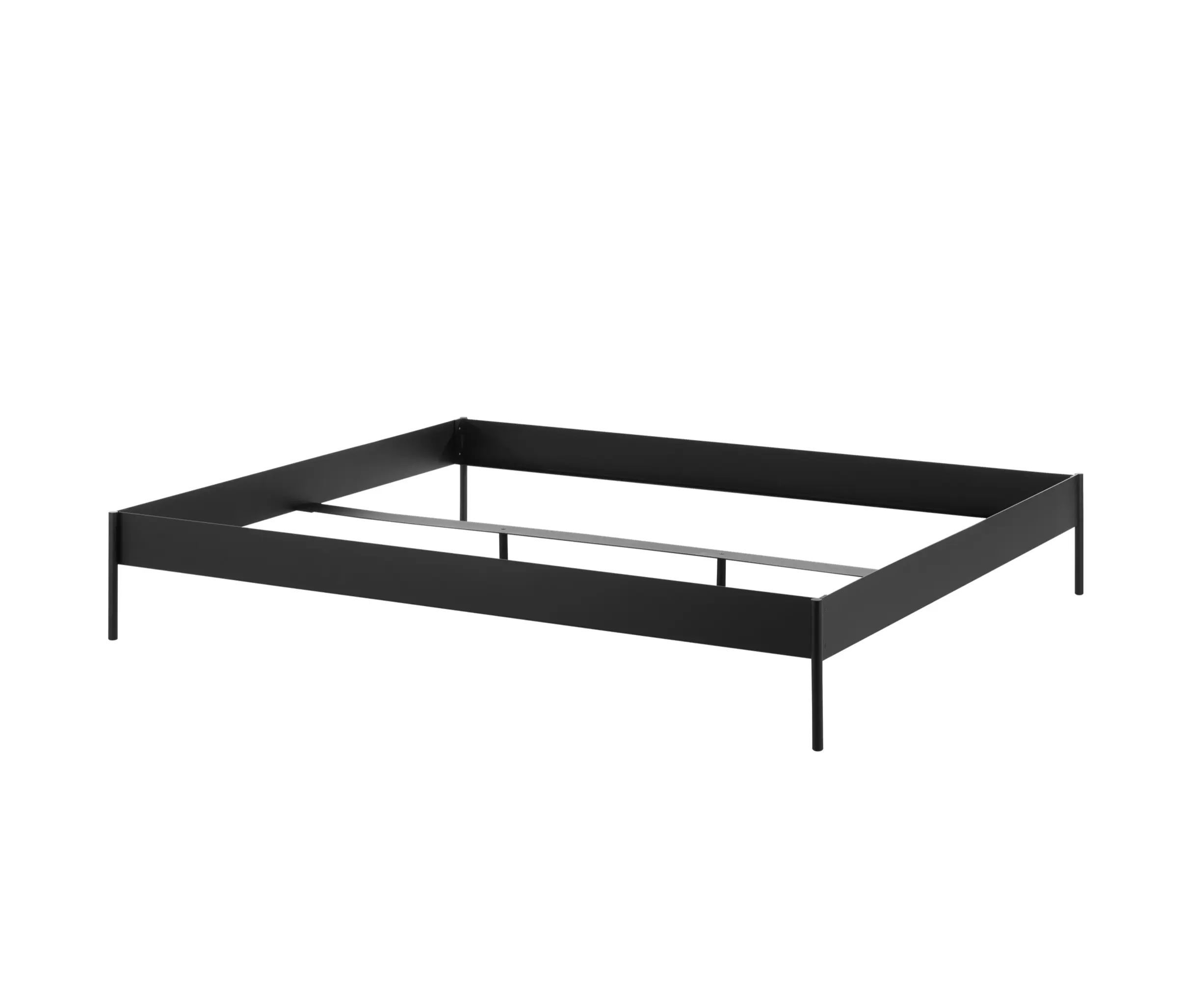 noo.ma - Eton Basic Bed | Vulcano Black