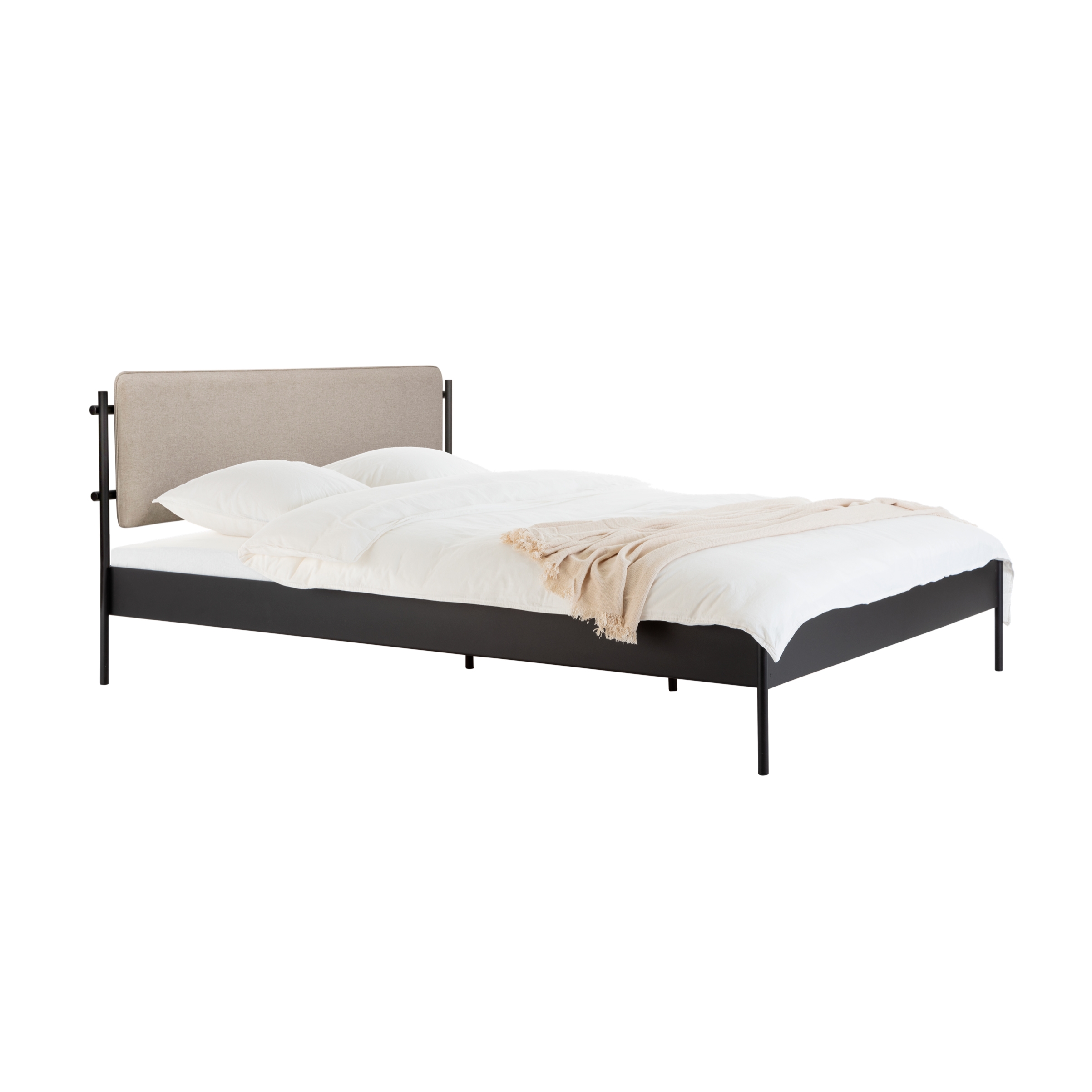 Afficher le produit Lit Eton avec Têtes de lit du fabricant noo.ma