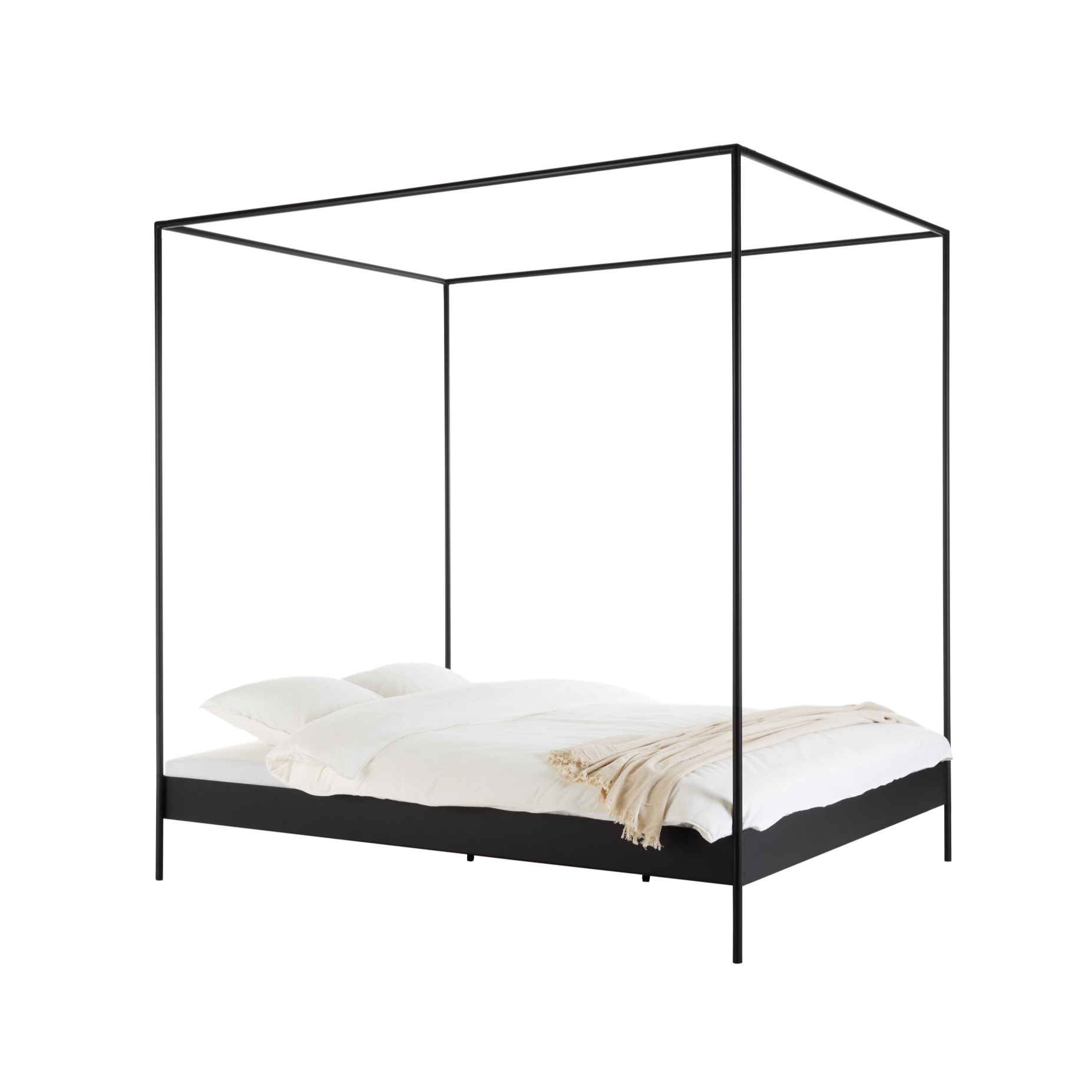 Display product Eton Bed | Vulcano Black from manufacturer noo.ma