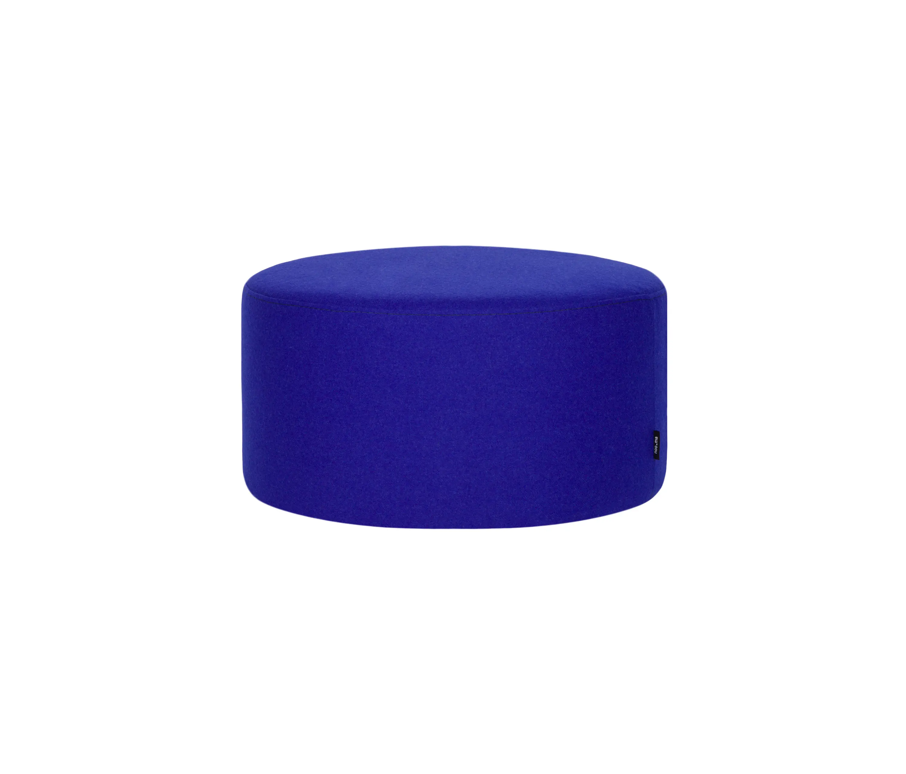 noo.ma - Folk Pouf Low | Blueberry Pie Wool