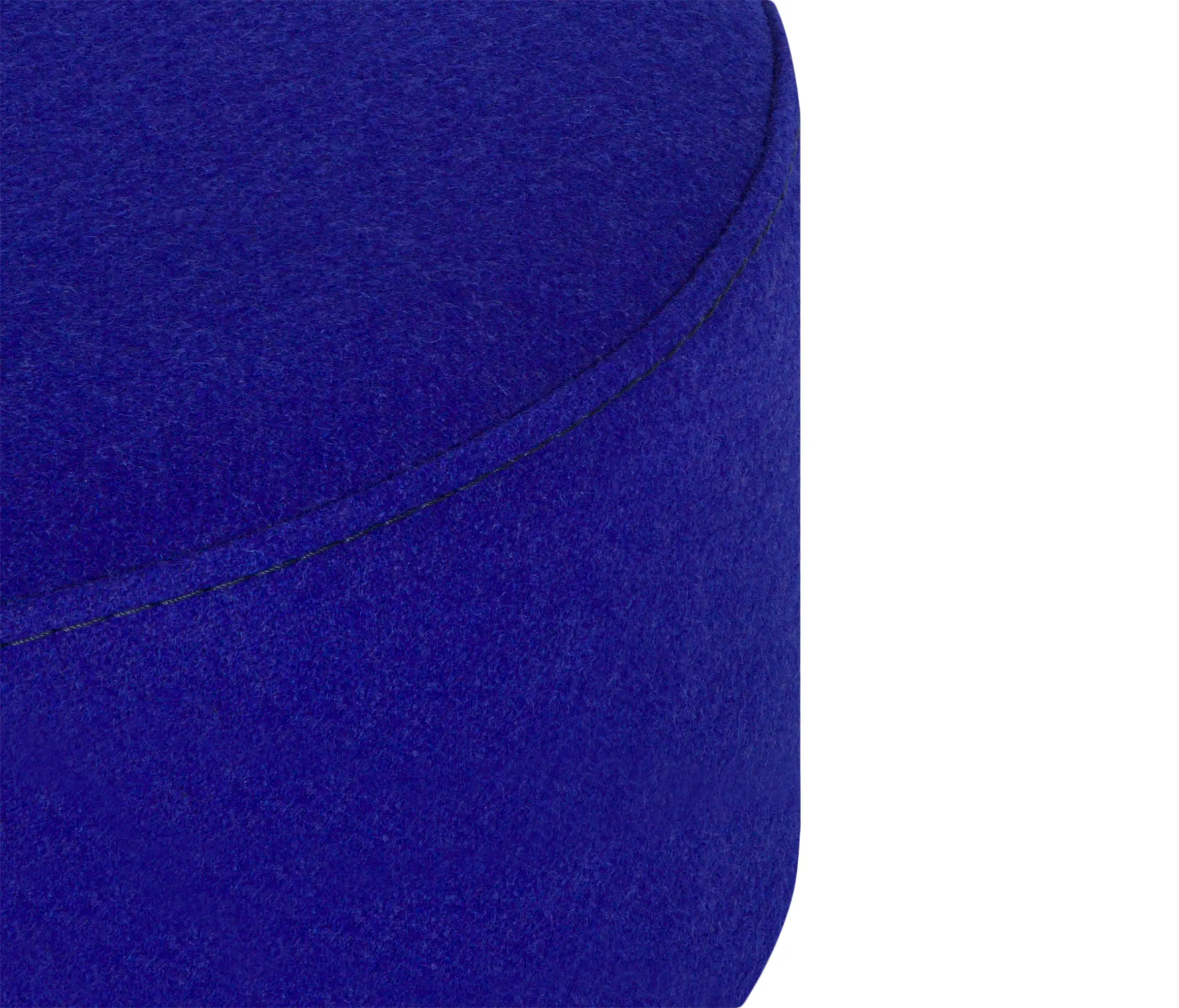 noo.ma - Folk Pouf Low | Blueberry Pie Wool