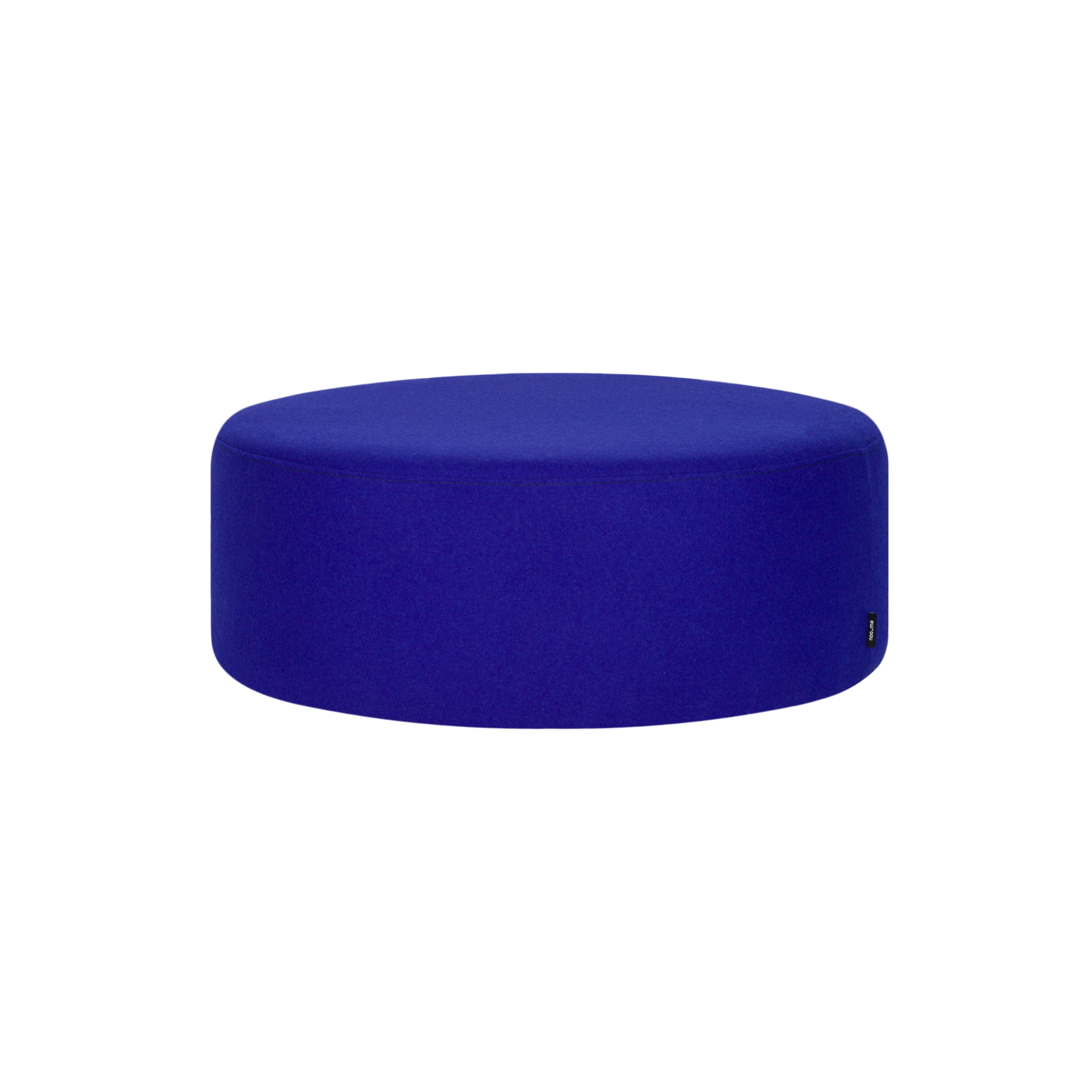 Folk Pouf Wide | Blueberry Pie Wool