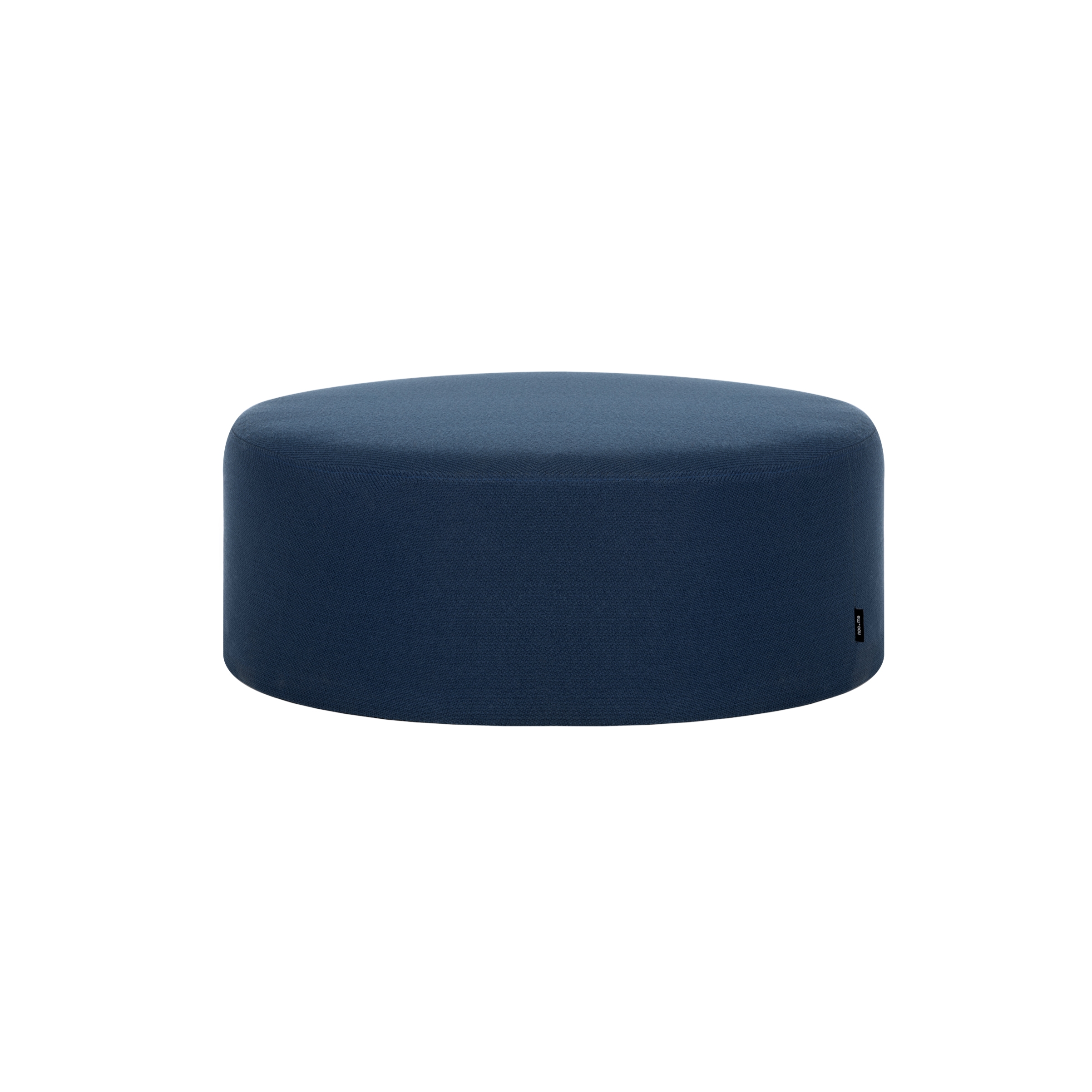 Display product Folk Pouf Wide | Evening Blue from manufacturer noo.ma