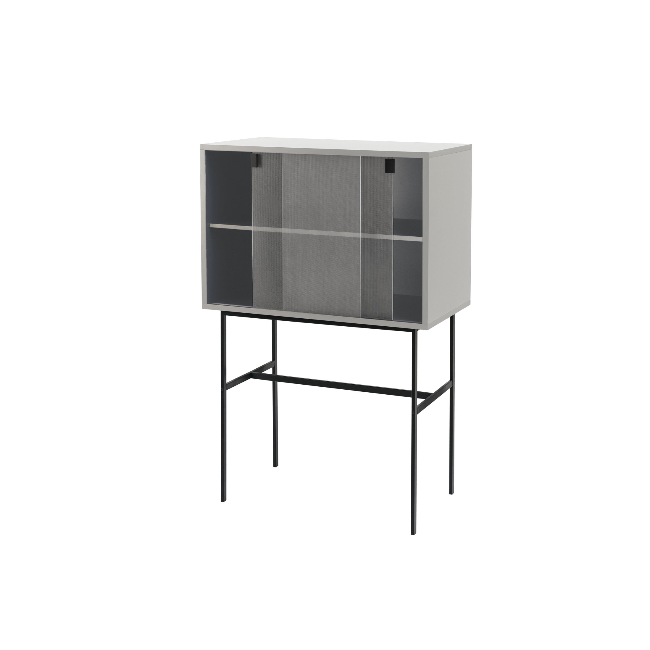 Lekko Cabinet | Almond Grey