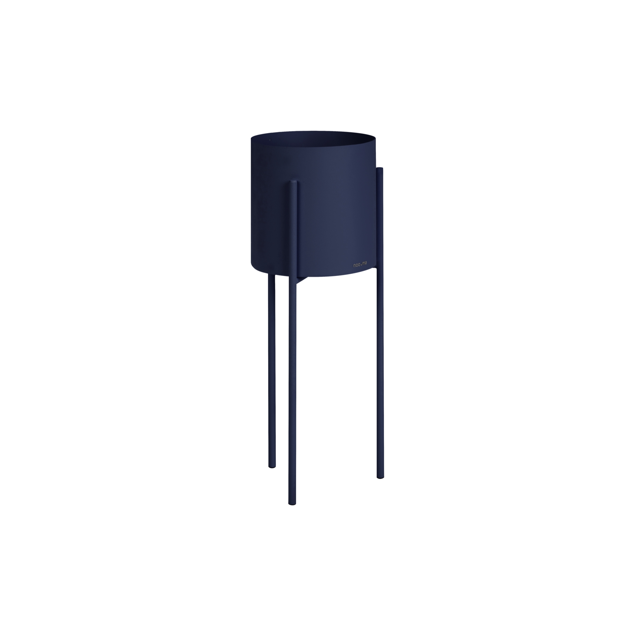 Display product Maki Plant Pot – Tall | Storm Blue from manufacturer noo.ma