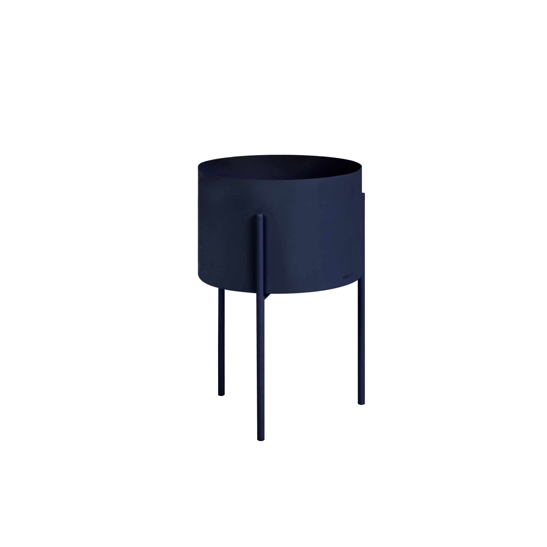Maki Plant Pot – Wide | Storm Blue