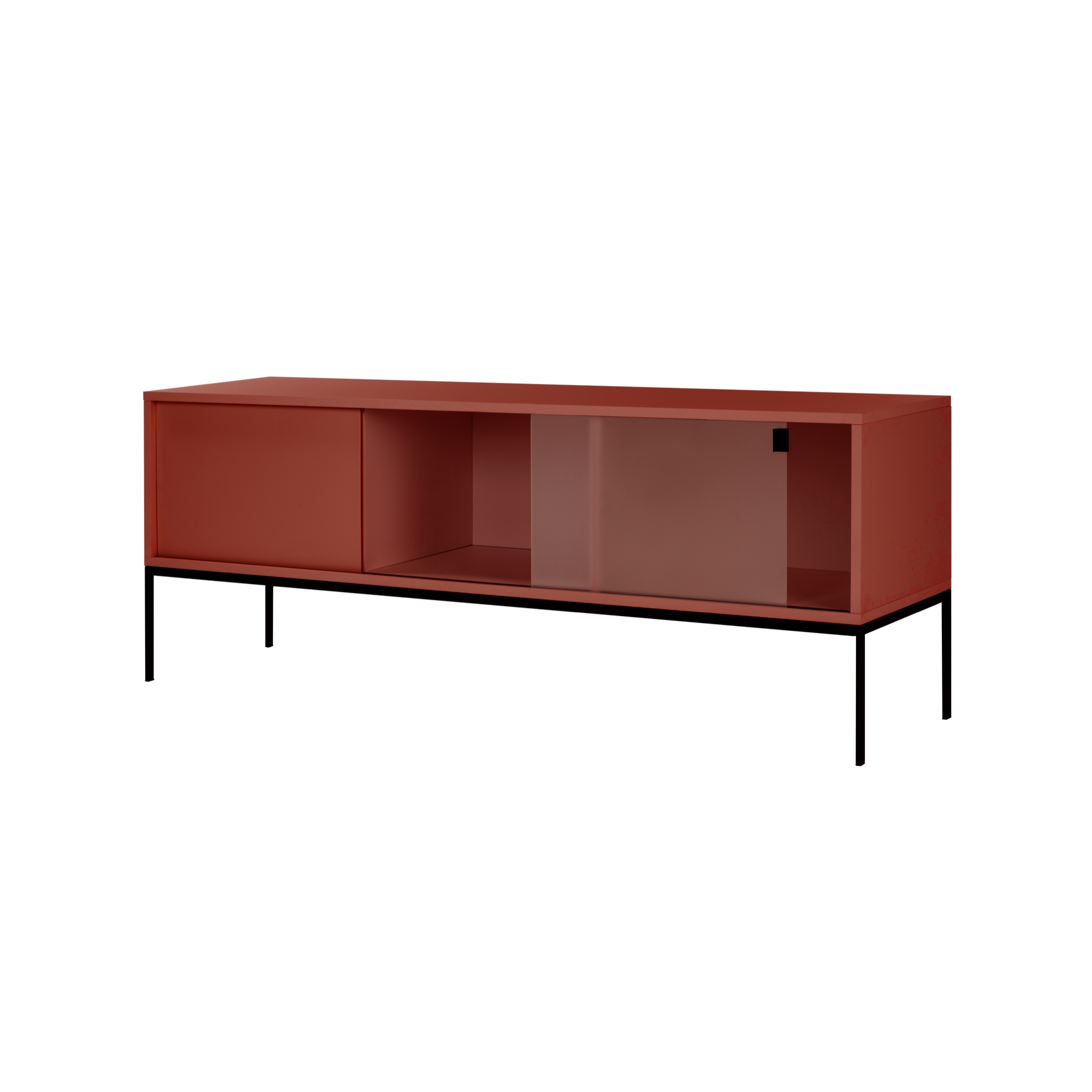 Display product Met TV Stand | Terracotta Blush from manufacturer noo.ma