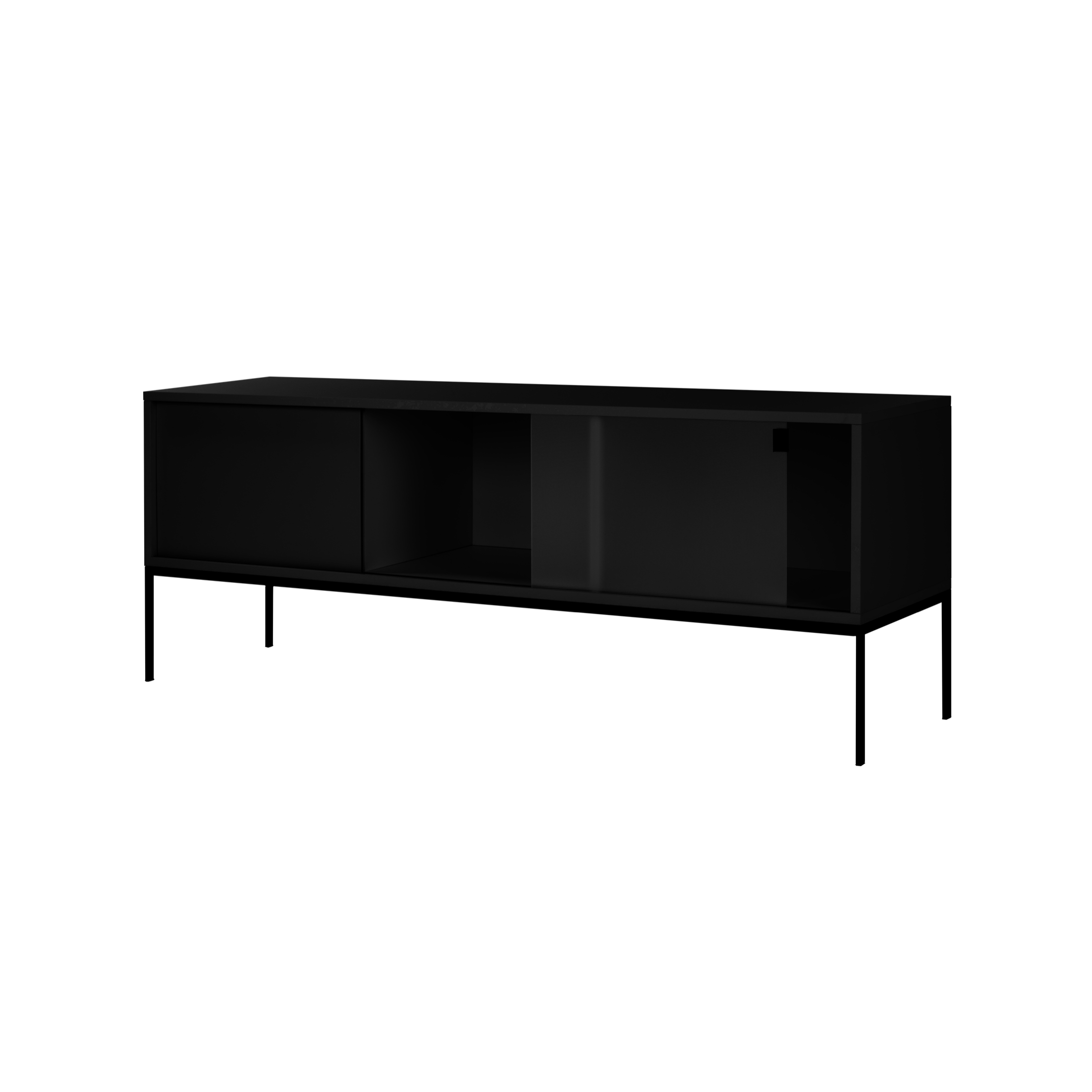 Met TV Stand | Vulcano Black