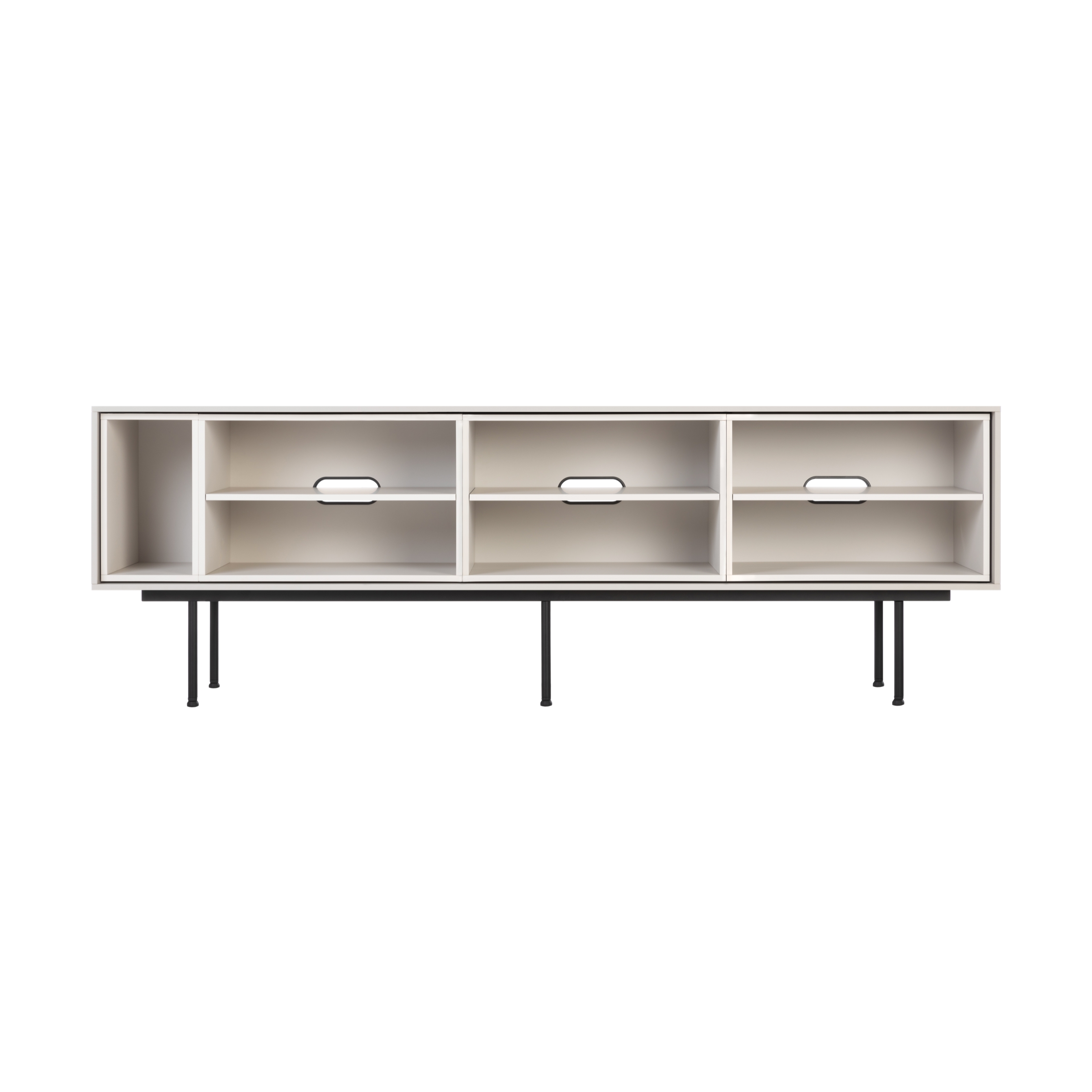 Mod TV Stand | Modular Unit 01 | Almond Grey
