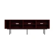 Mod TV Stand | Modular Unit 01 | Burgundy