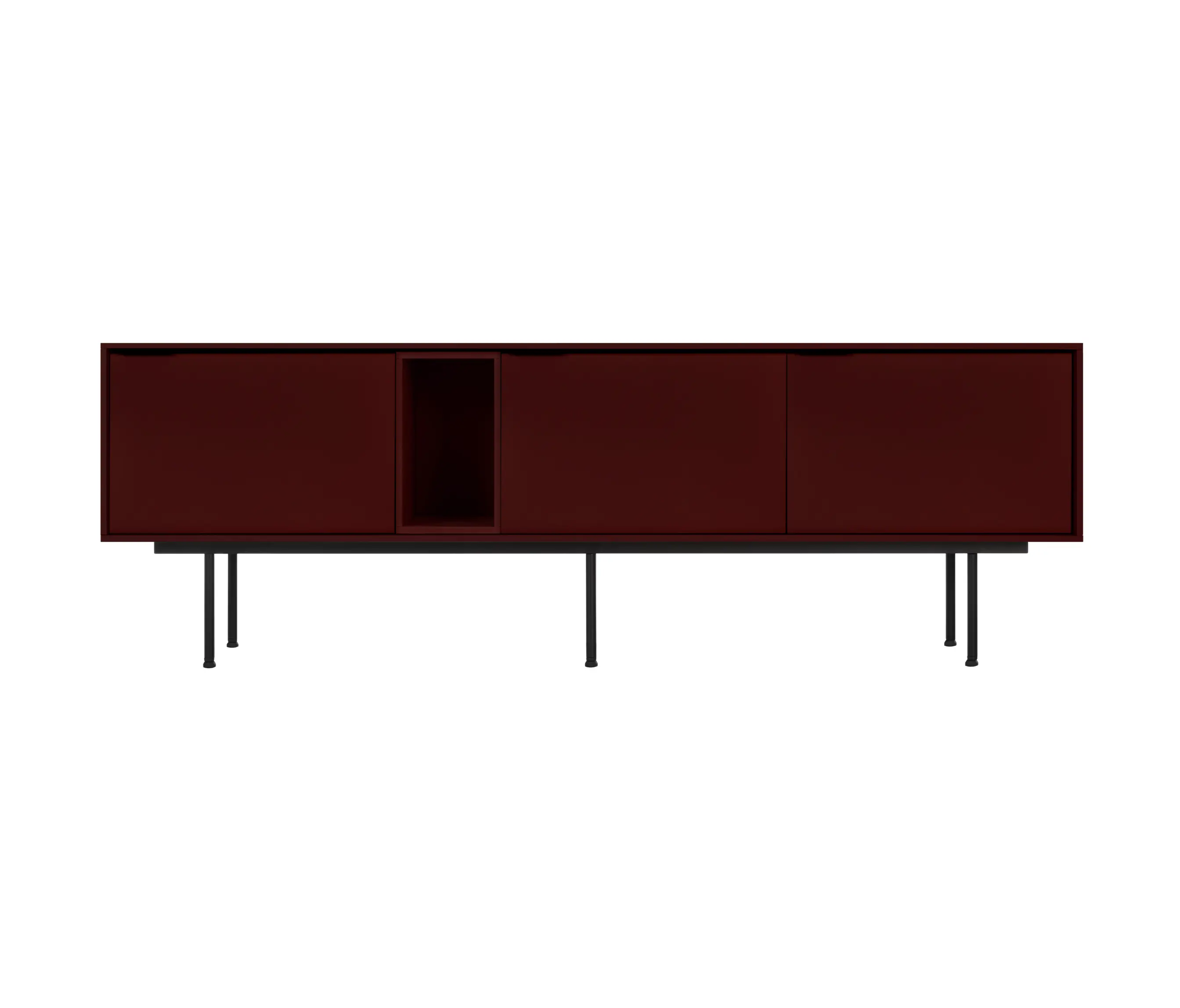 noo.ma - Mod TV Stand | Modular Unit 01 | Burgundy