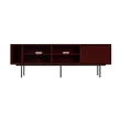 Mod TV Stand | Modular Unit 01 | Burgundy