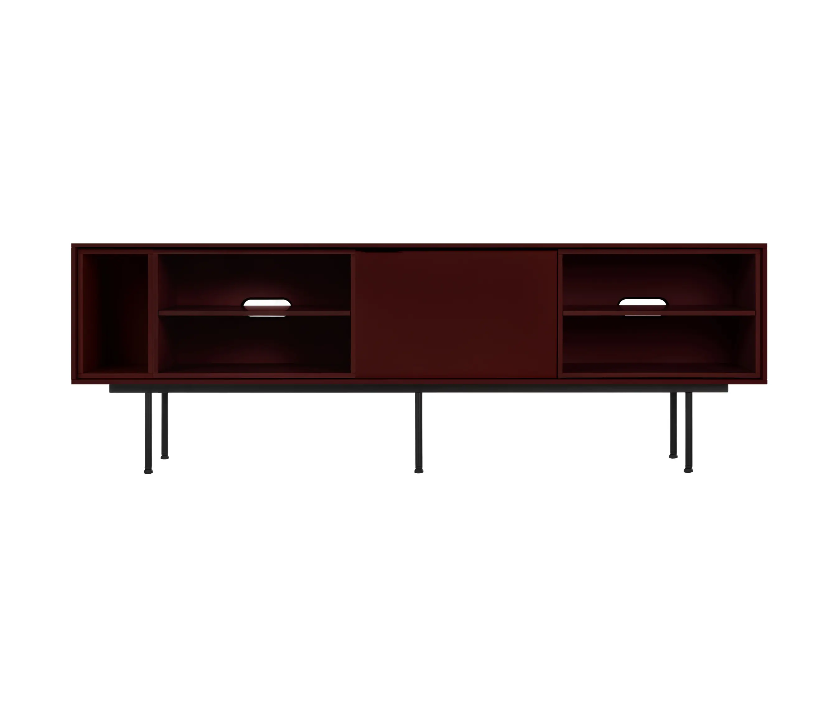 noo.ma - Mod TV Stand | Modular Unit 01 | Burgundy