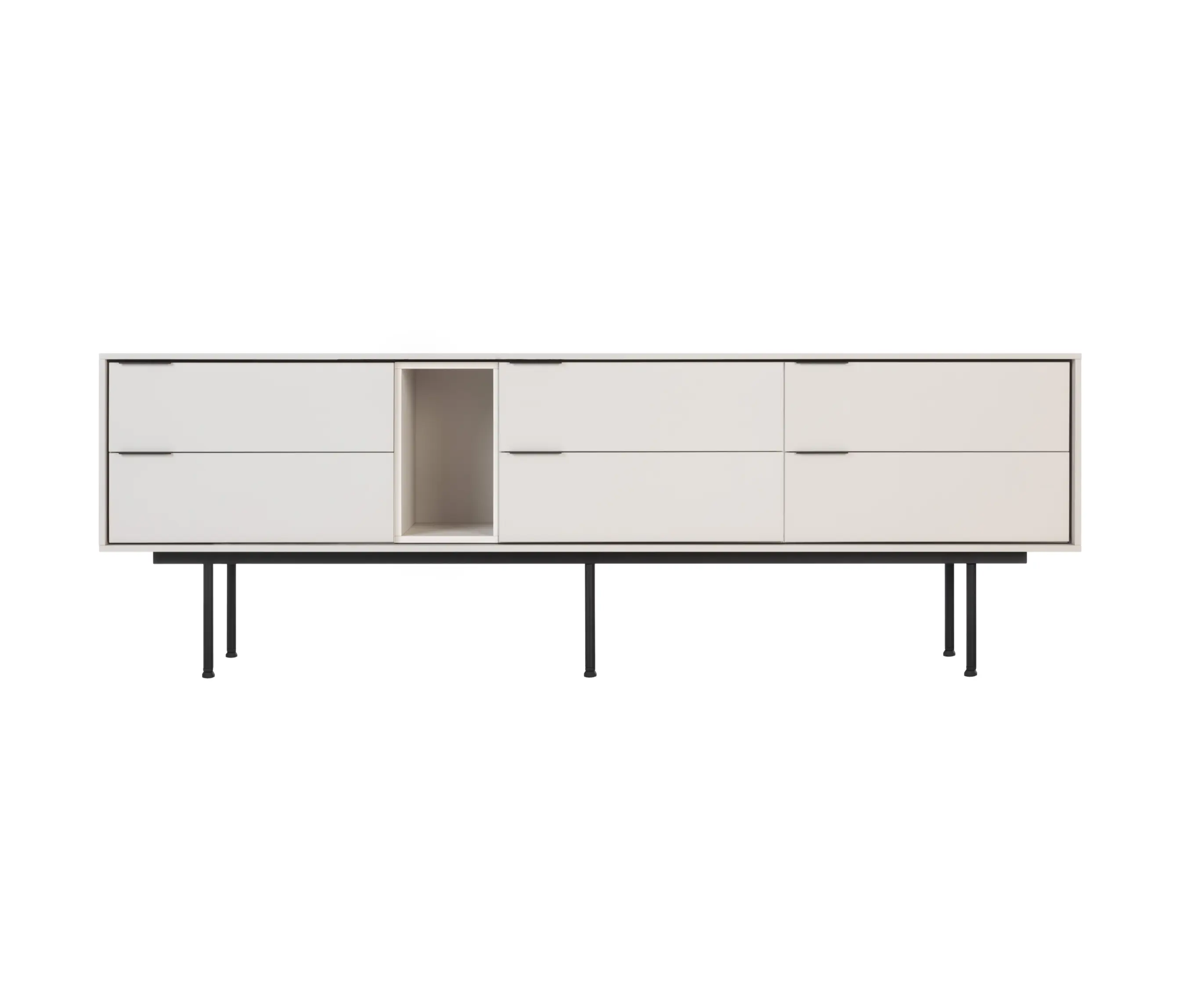 noo.ma - Mod TV Stand | Modular Unit 02 | Almond Grey