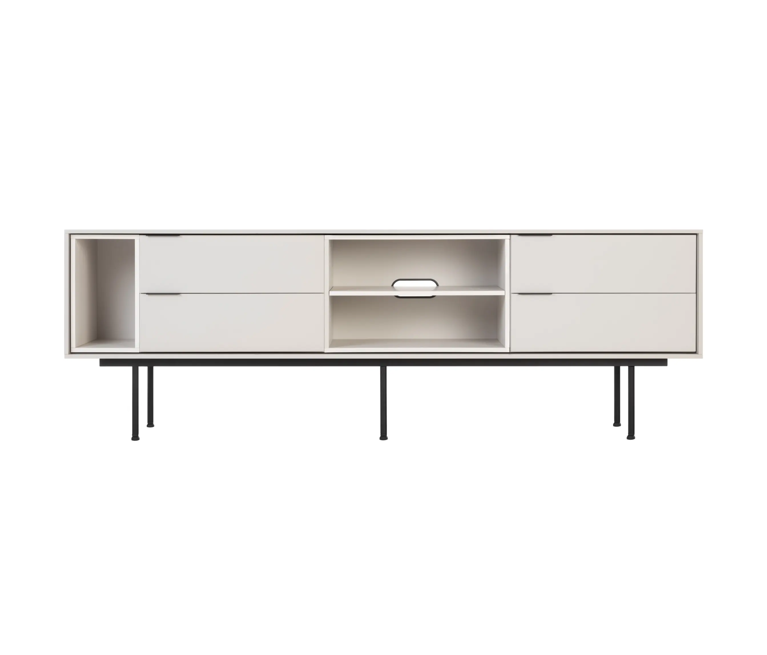 noo.ma - Mod TV Stand | Modular Unit 06 | Almond Grey