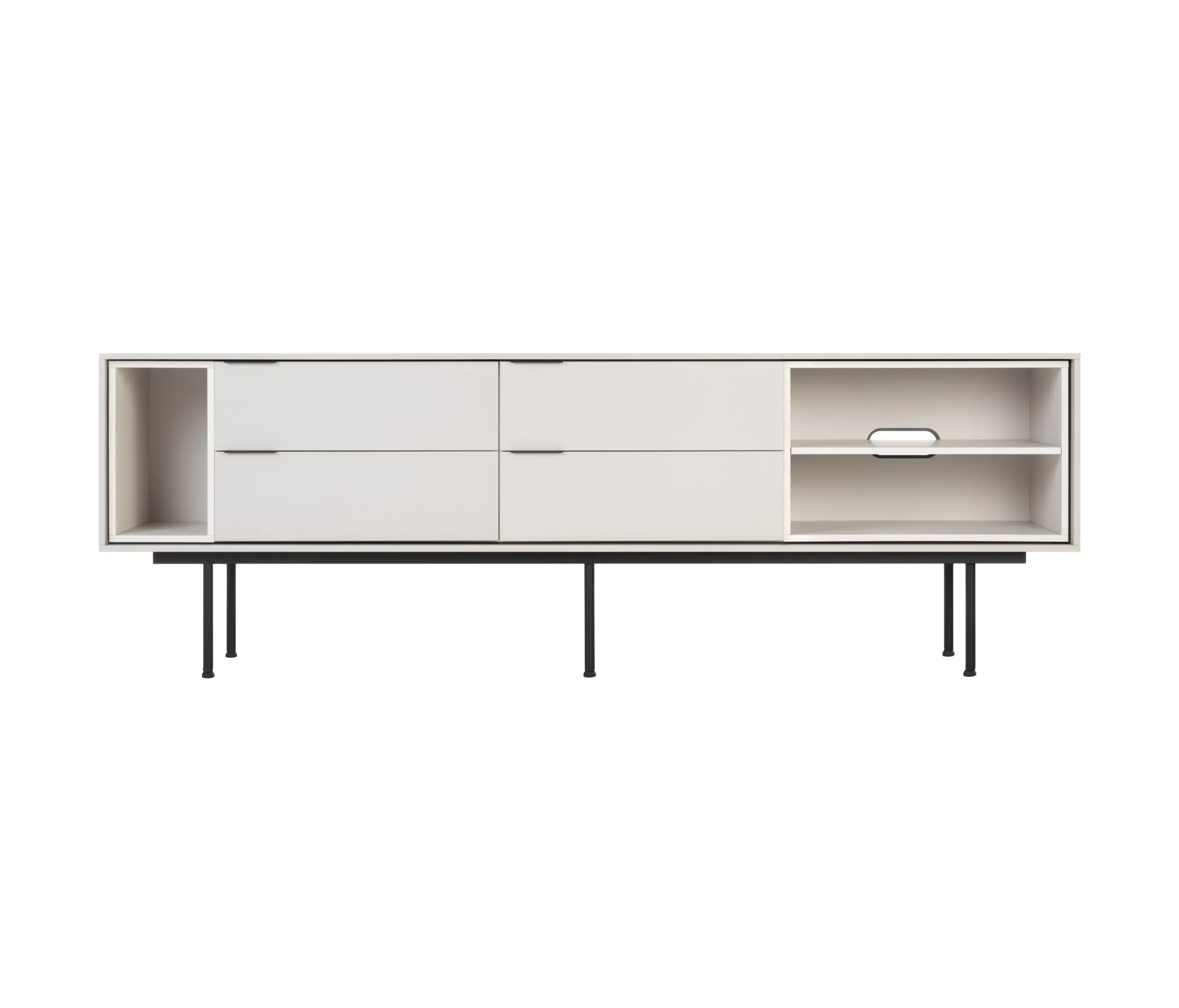 noo.ma - Mod TV Stand | Modular Unit 06 | Almond Grey