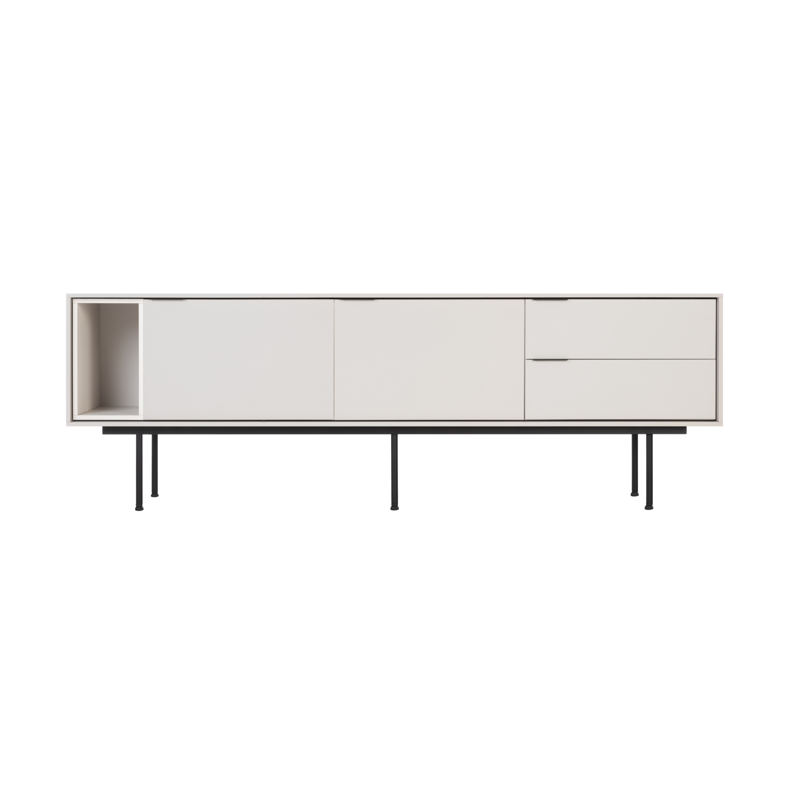 Mod TV Stand | Modular Unit 09 | Almond Grey