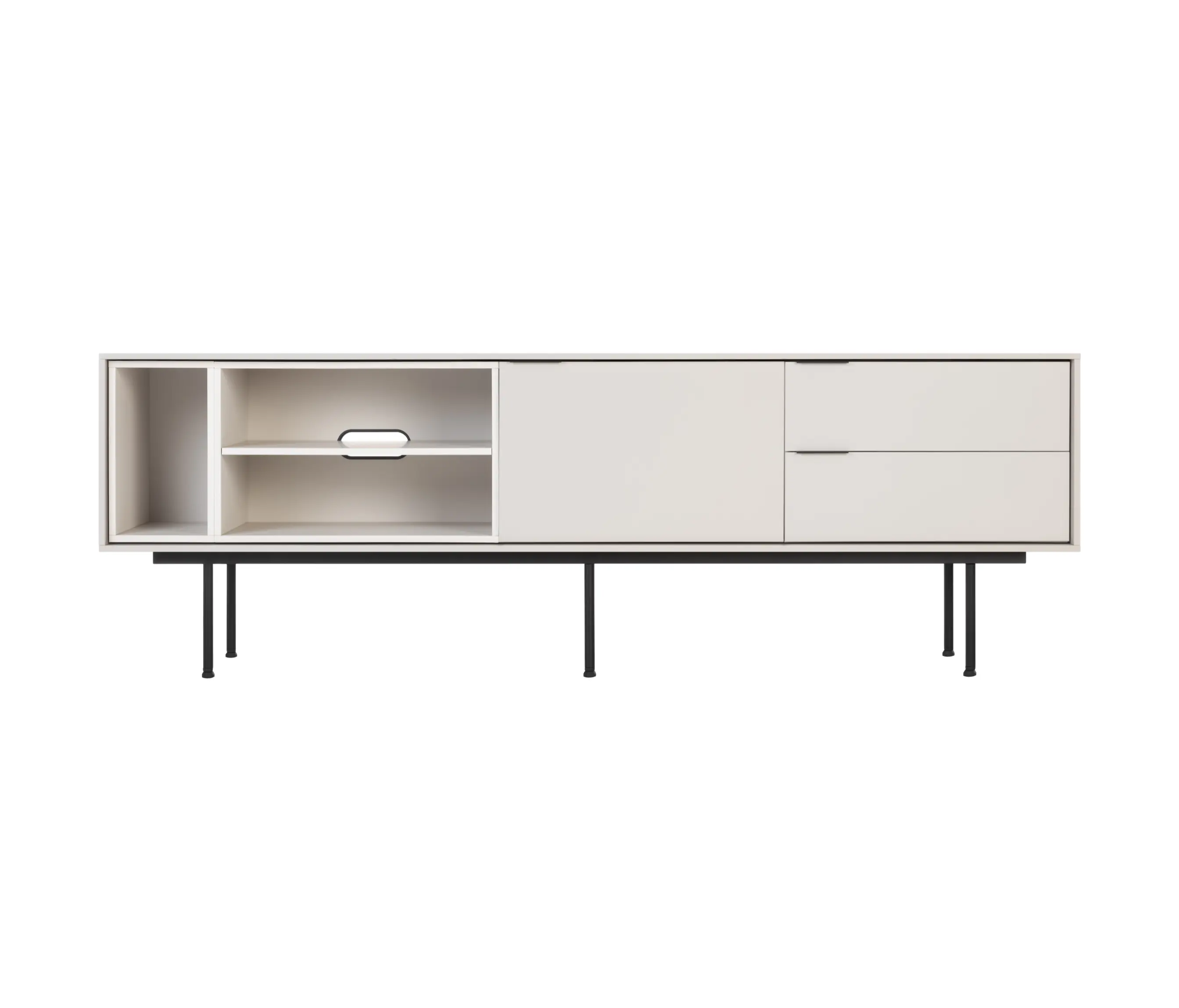 noo.ma - Mod TV Stand | Modular Unit 10 | Almond Grey