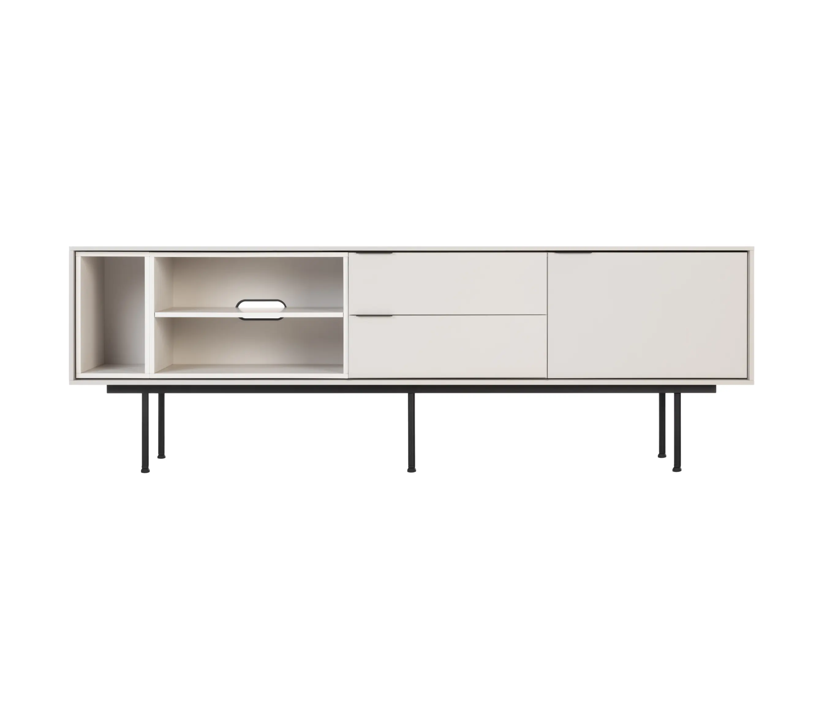 noo.ma - Mod TV Stand | Modular Unit 10 | Almond Grey