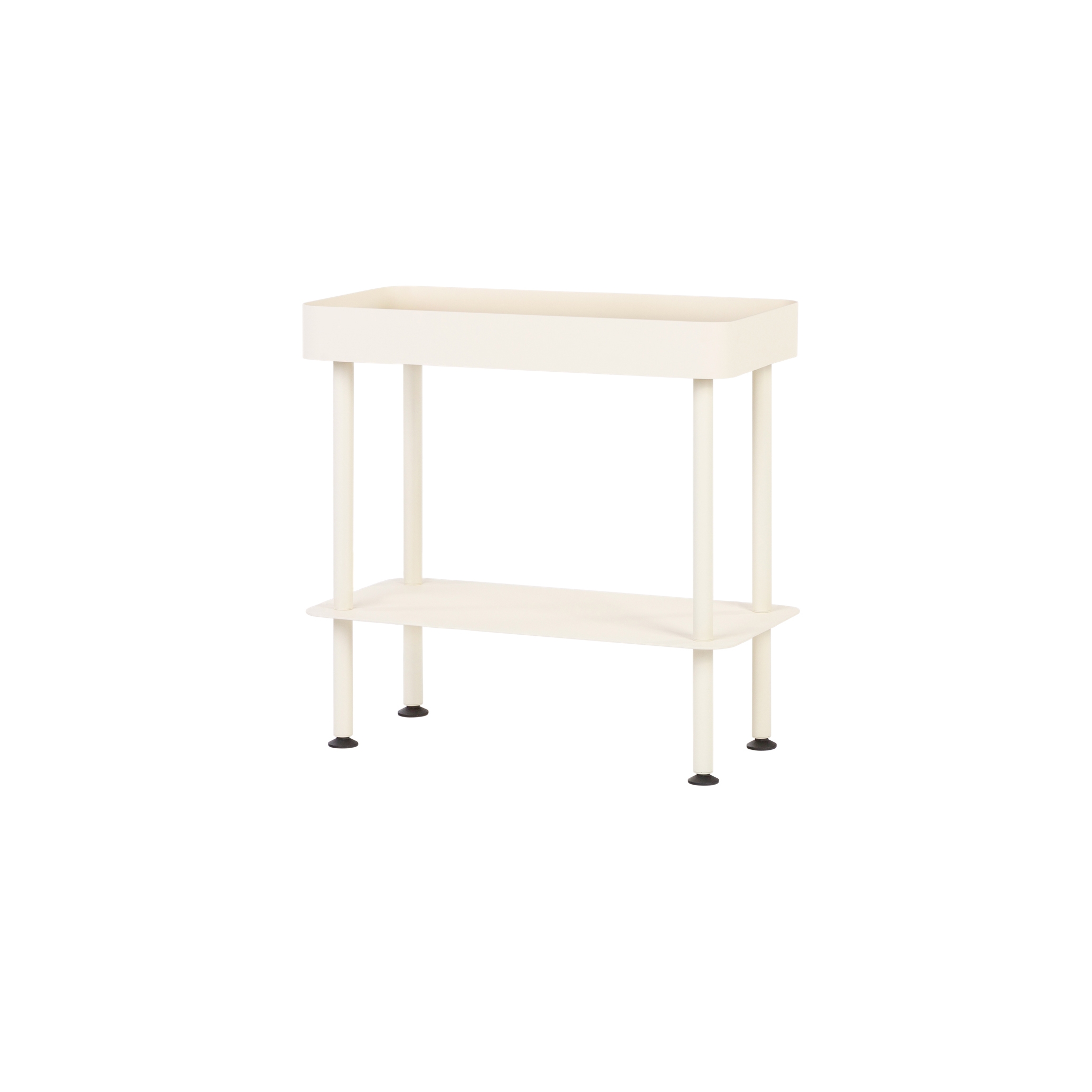 Display product Nolle Console 2-tier | Piazza Beige from manufacturer noo.ma
