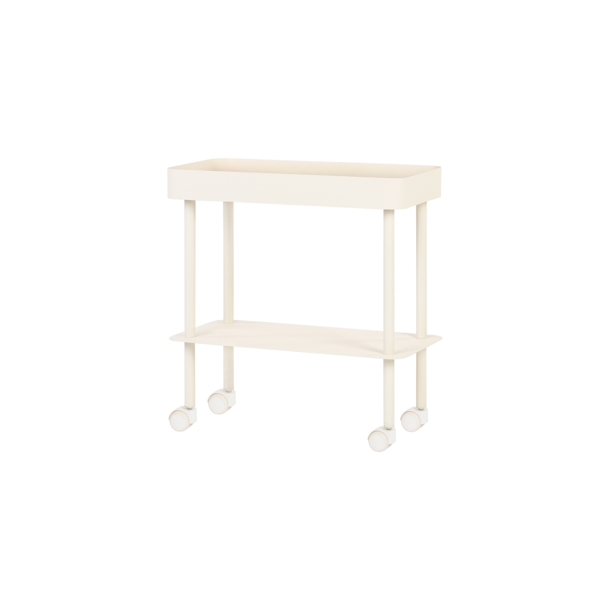 Display product Nolle Console 2-tier | Piazza Beige from manufacturer noo.ma